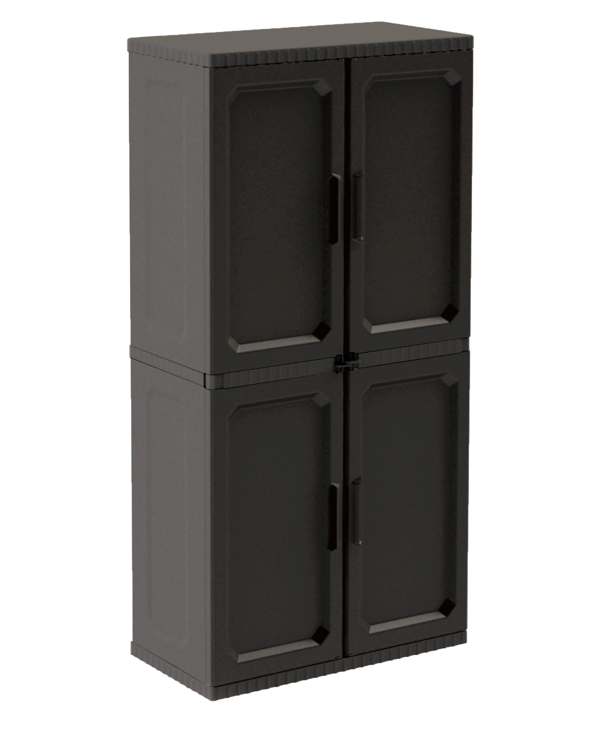 Project Source Plastic Garage Cabinet (34.3-in W x 70.9-in H x 18.4-in ...