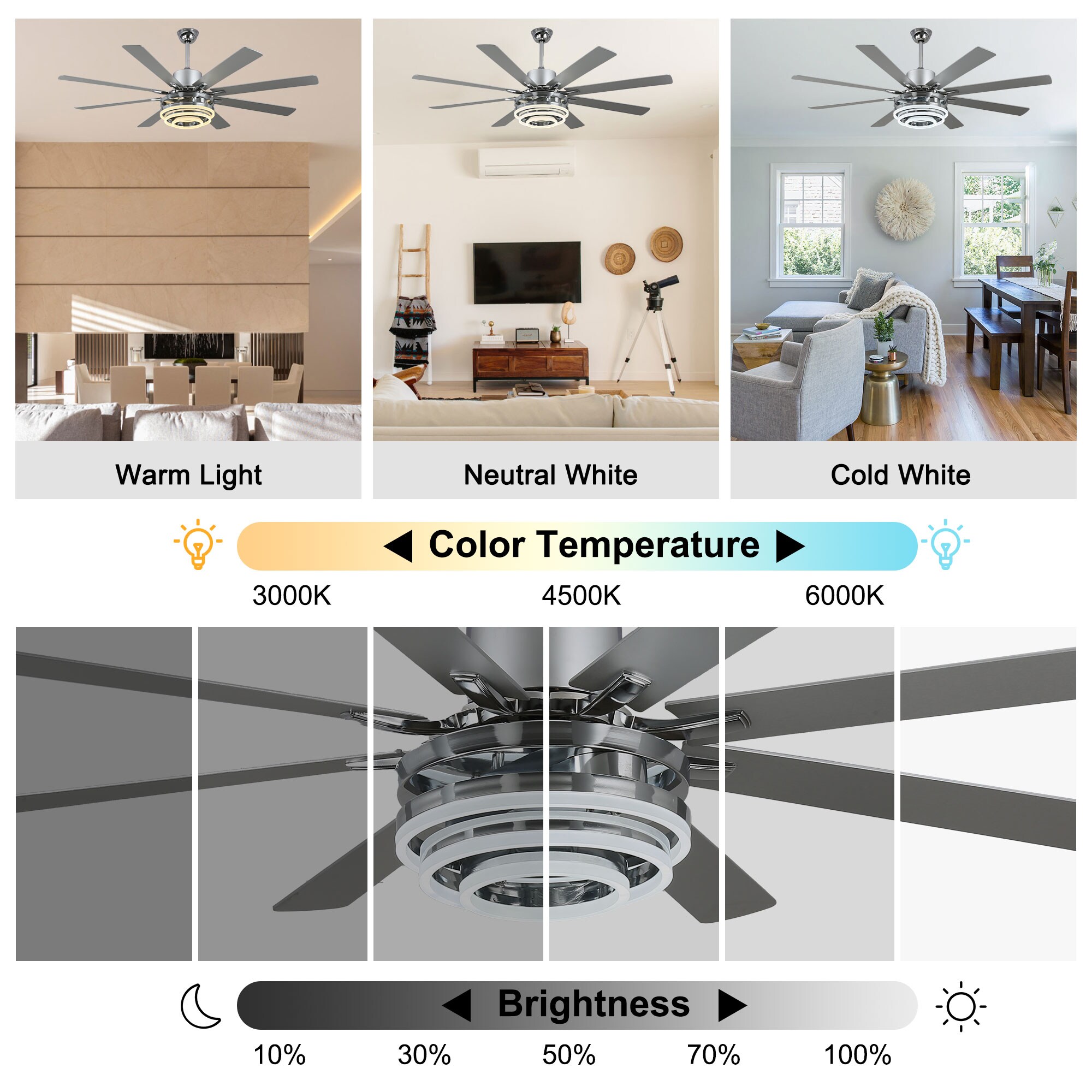 Bella Depot DCFSD7205-C Ceiling-Fans - View #8
