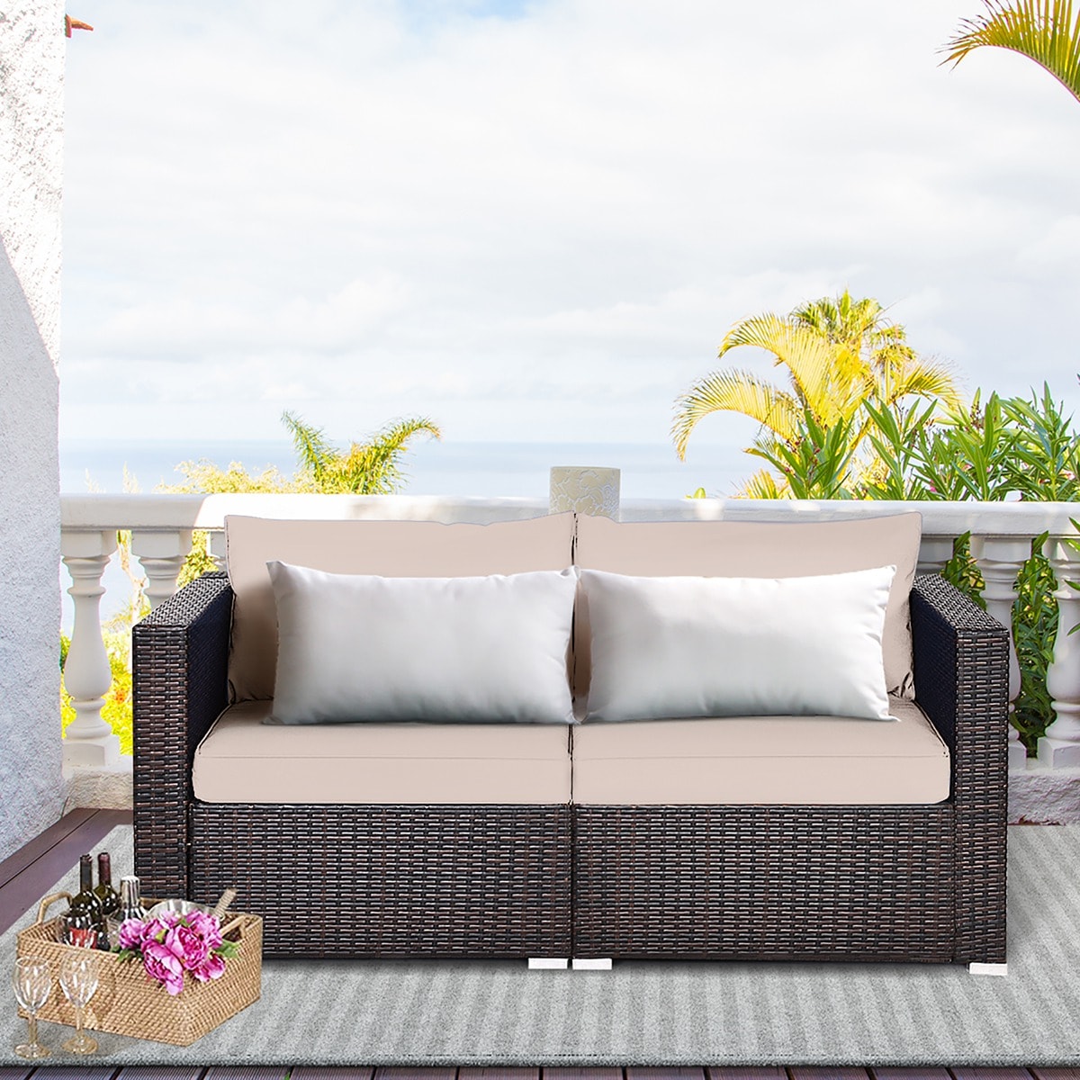 Costway HW63871BN Patio-Sofas-Daybeds - View #4