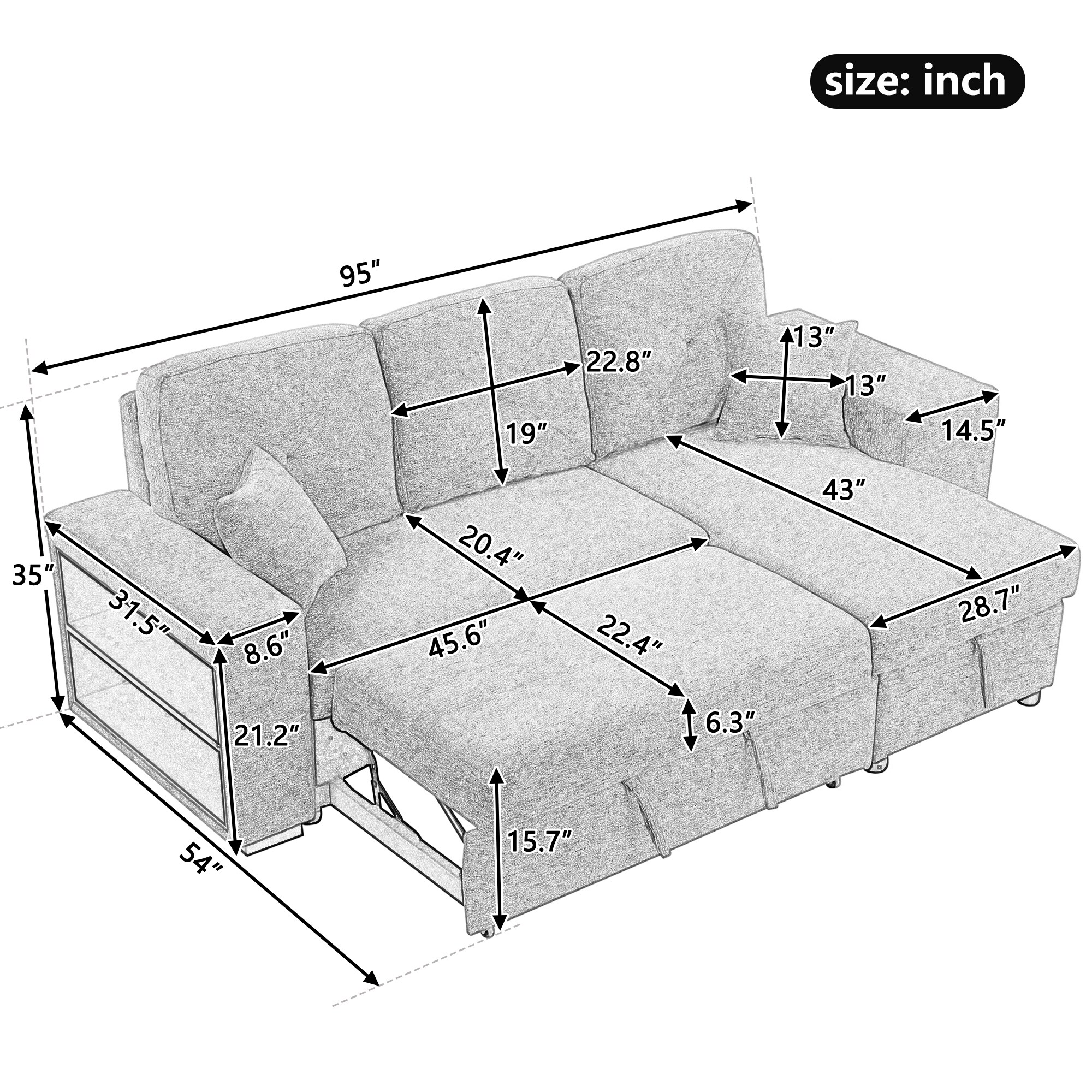 Bybafun YD2700029 Sofas-Loveseats - View #20