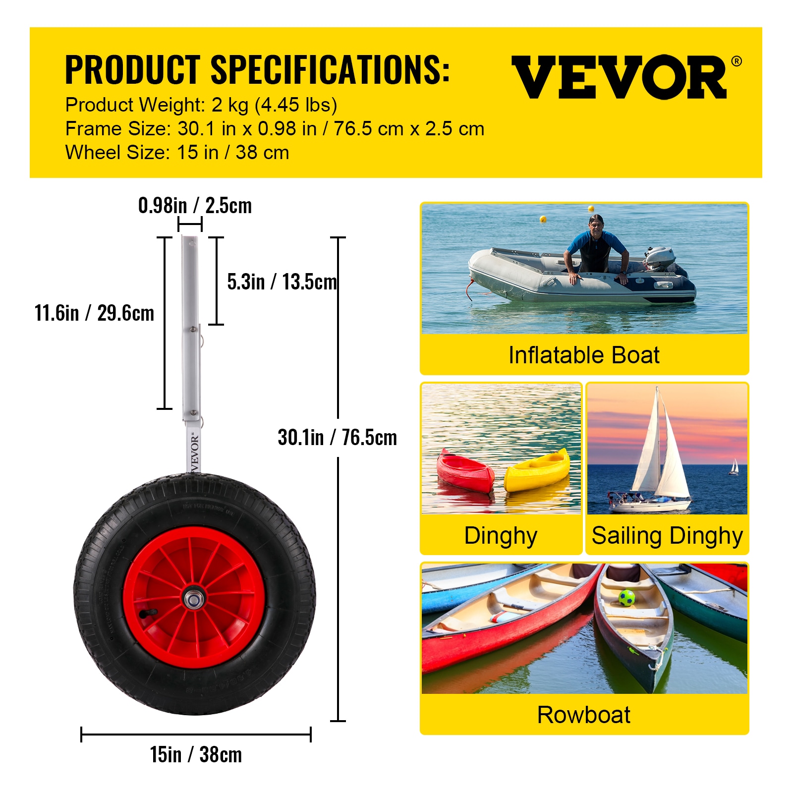 VEVOR CYXSLYCB153006BLYV0 Boat-Hardware - View #10