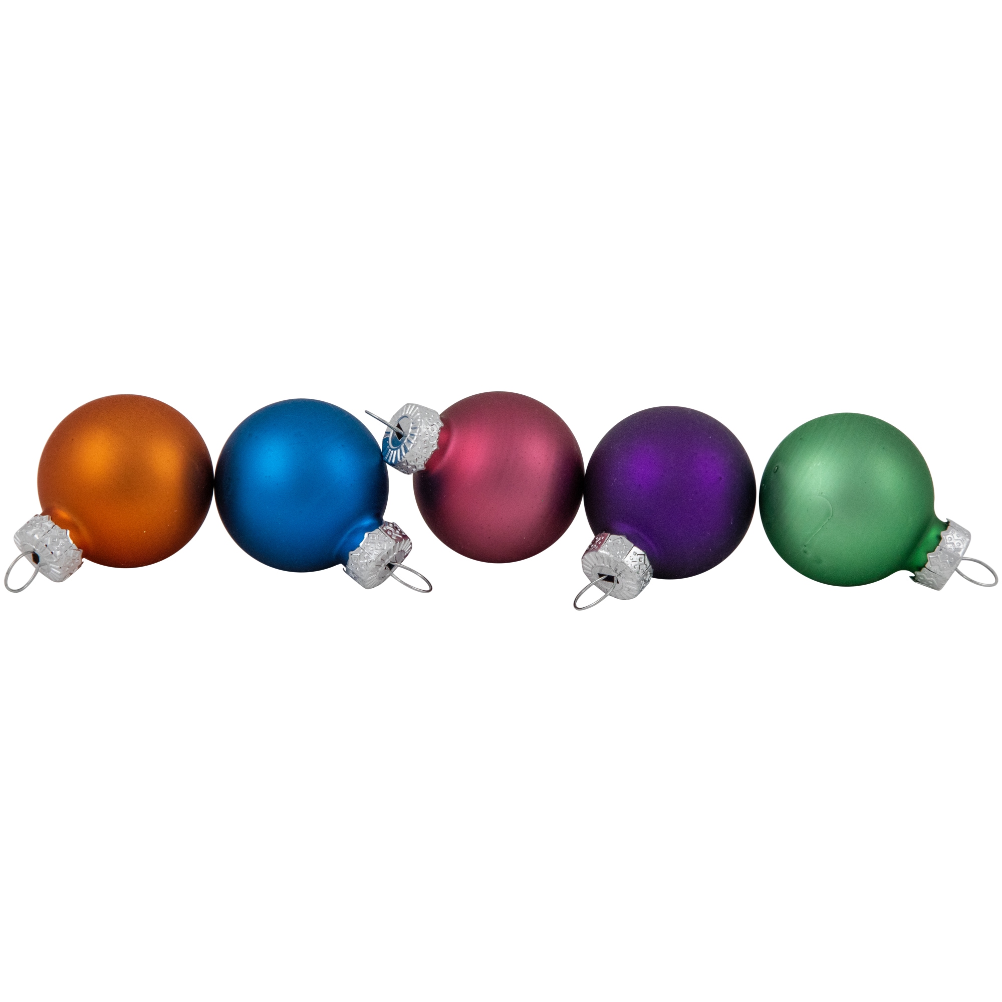 Northlight 32607779 18 -Pack Multiple colors/finishes Standard Indoor Ornament set