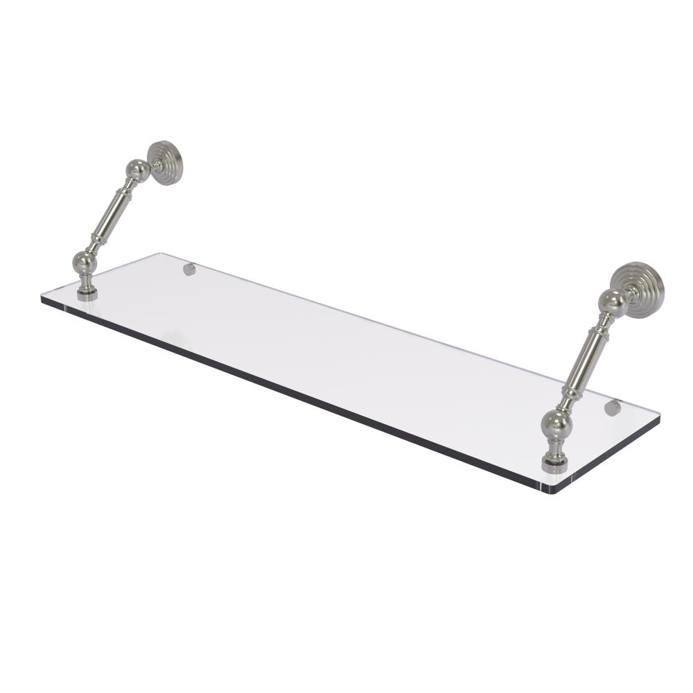 Allied Brass WP-1-30-SN Waverly Place Satin Nickel Wall mount Bathroom Shelf ( 30-in x 7.3-in x 8-in )