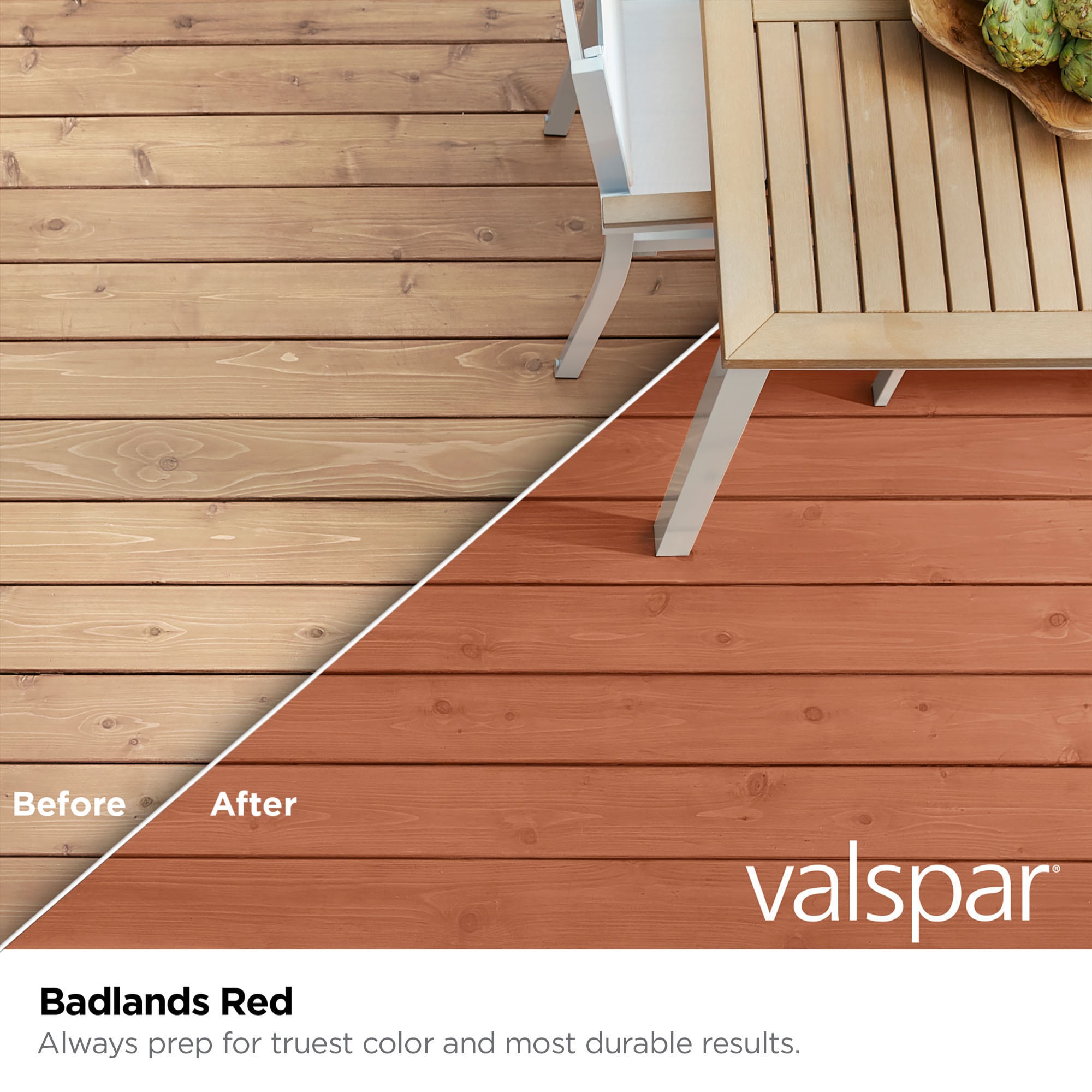 Valspar BADLANDS RED-1028085 Exterior-Stains-Sealors - View #2