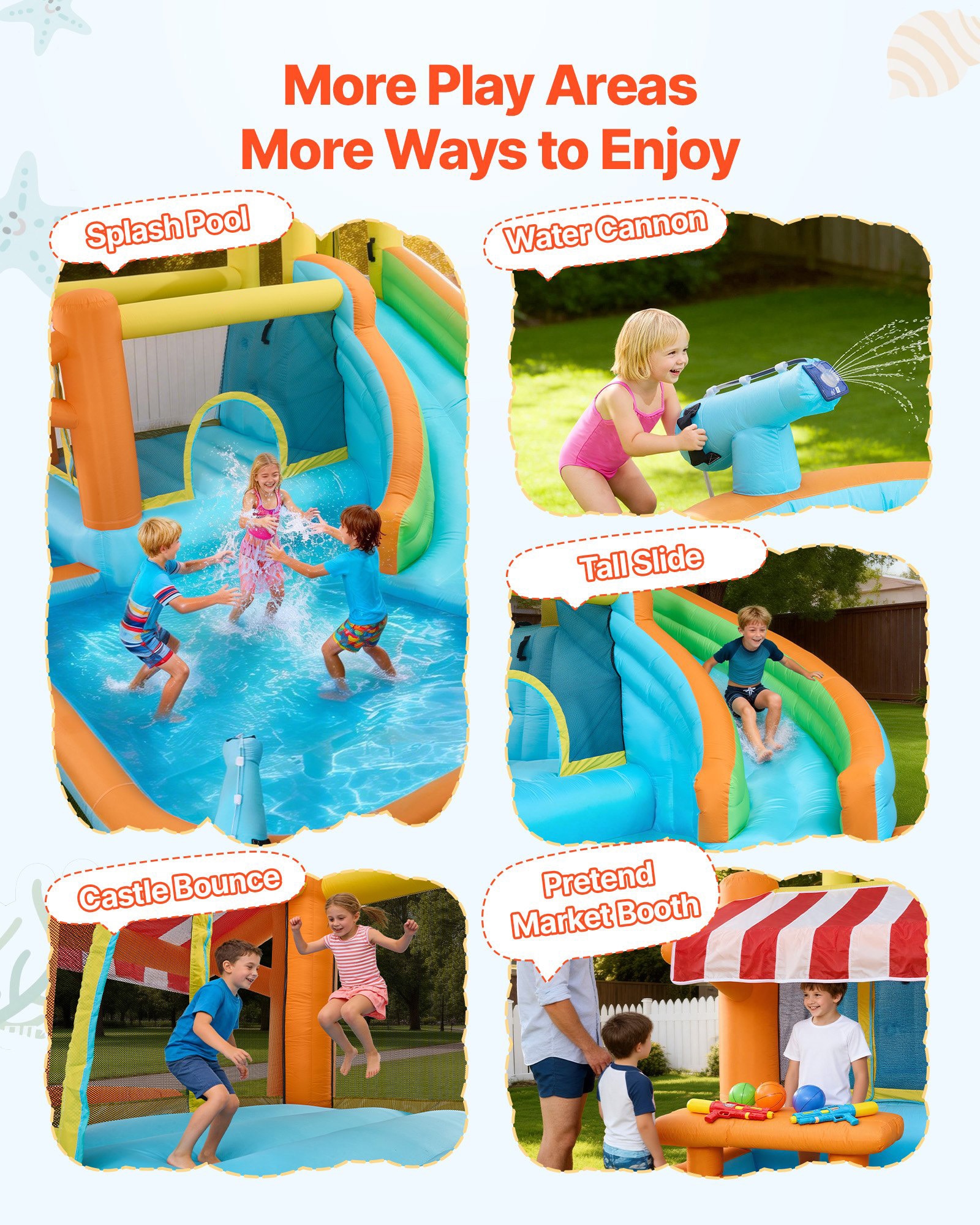 Mecale YAS-92S5HA Bounce-Houses - View #4