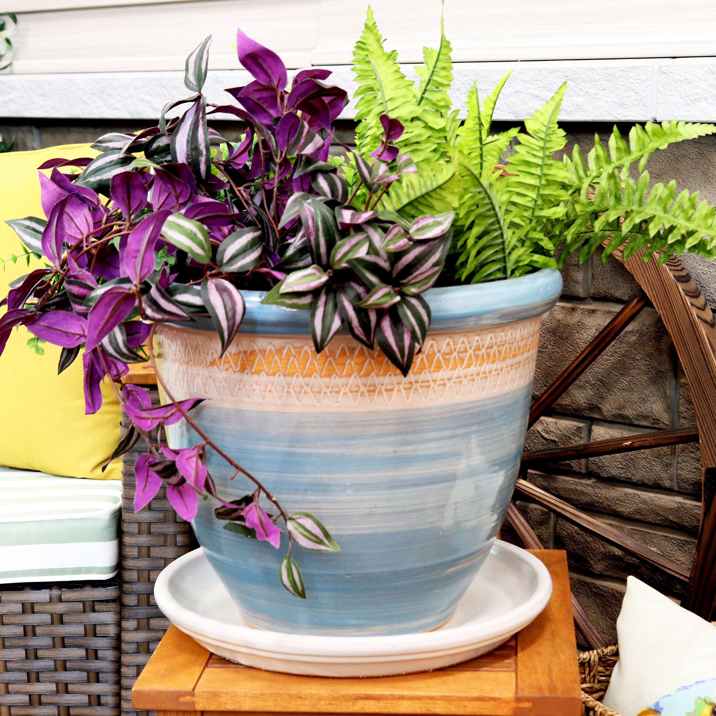 Sunnydaze Decor AP-012 Plant-Saucers - View #6
