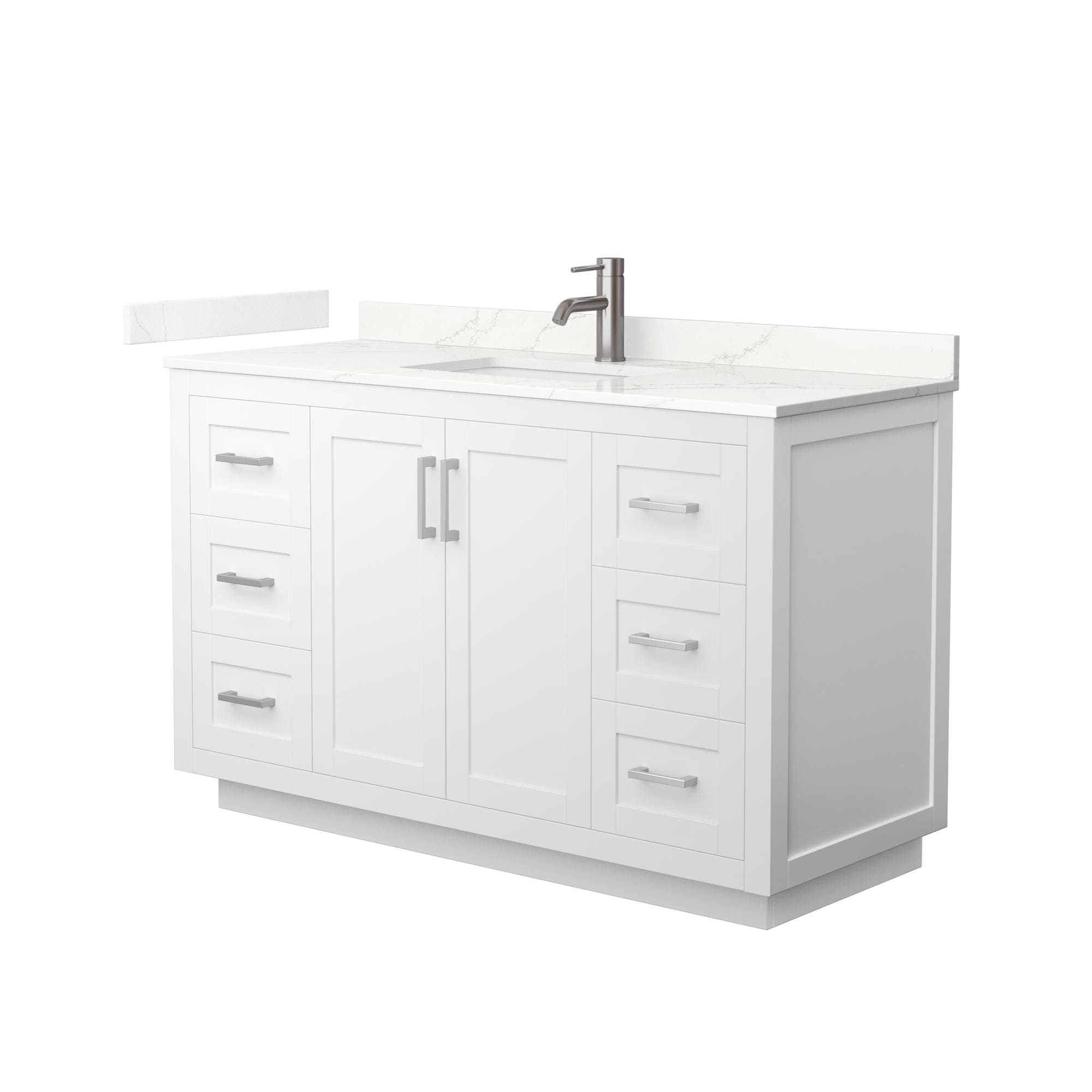 Wyndham Collection WCF292954SWHGTUNSMXX Bath-Vanity-Combo - View #2