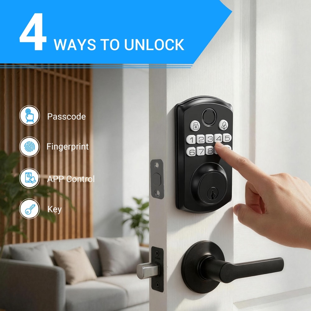 TOPVISION JD-D05 Electronic-Door-Locks - View #3
