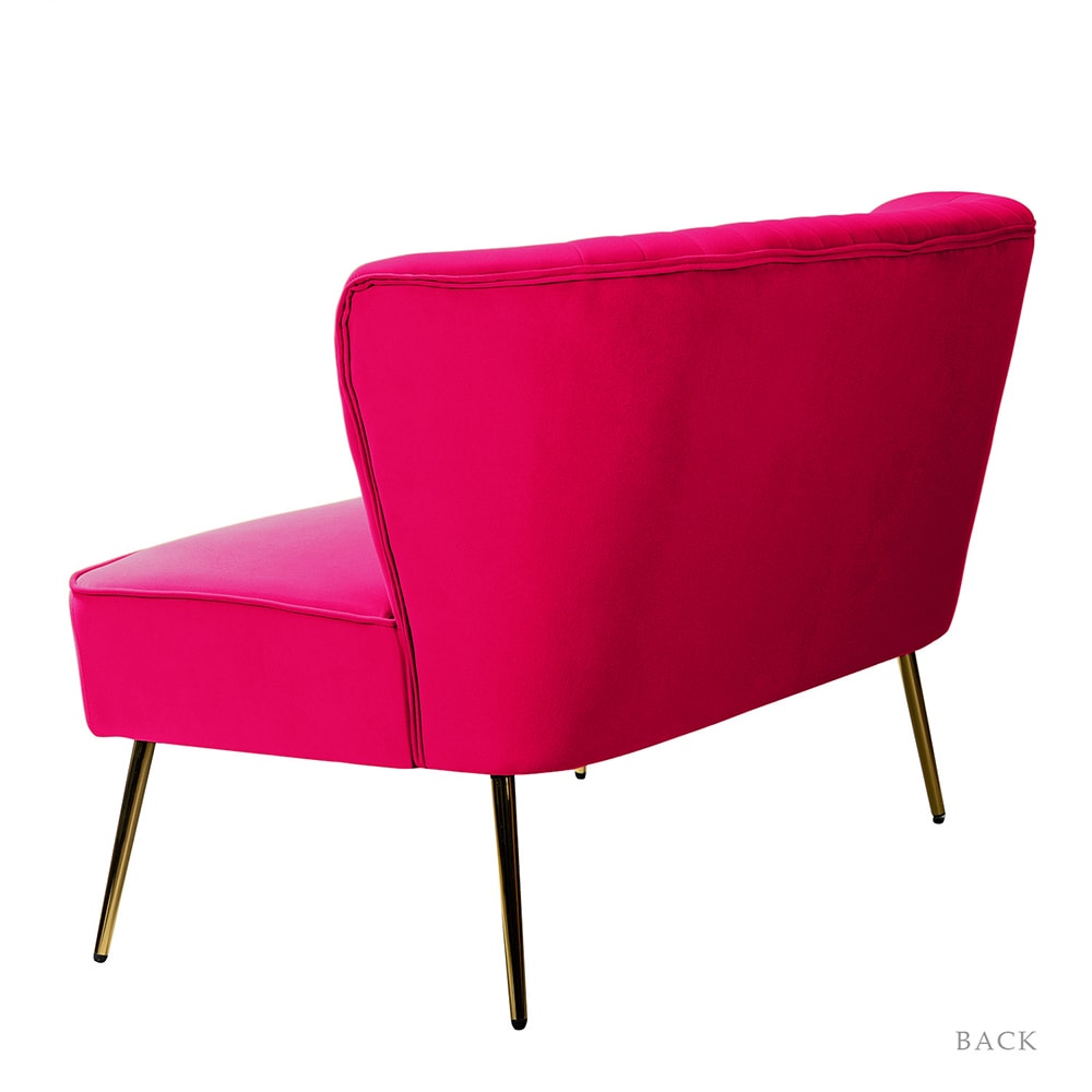 Fuchsia loveseat store