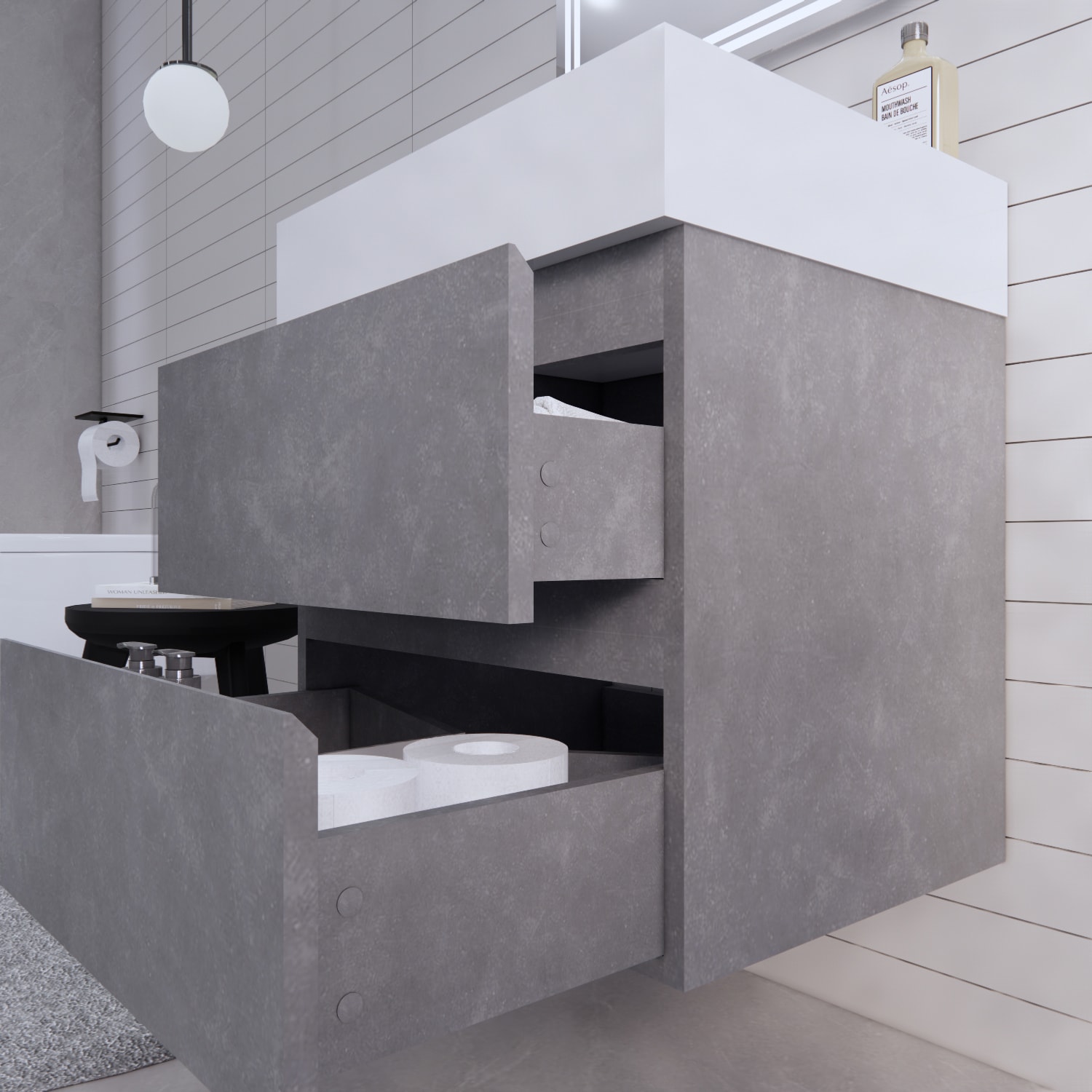 BV Better Vanity BTB-24-CG Bath-Vanity-Combo - View #5