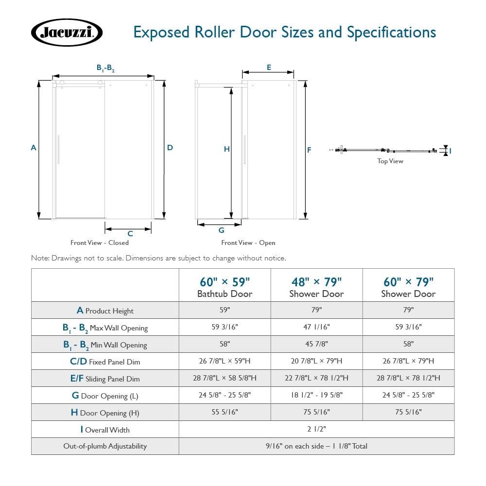 Jacuzzi SX48827 Shower-Doors - View #10