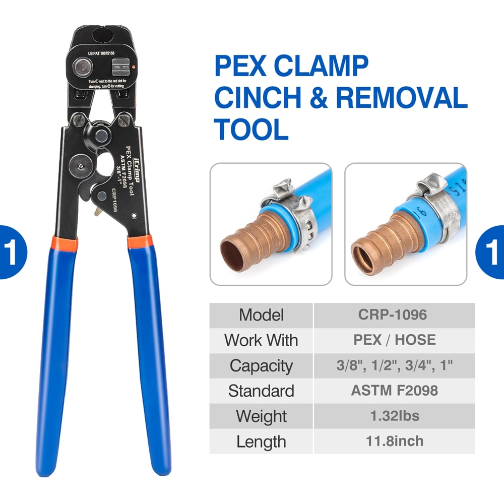 IWISS PC-CRP1096 Pex-Crimp-Fittings - View #2