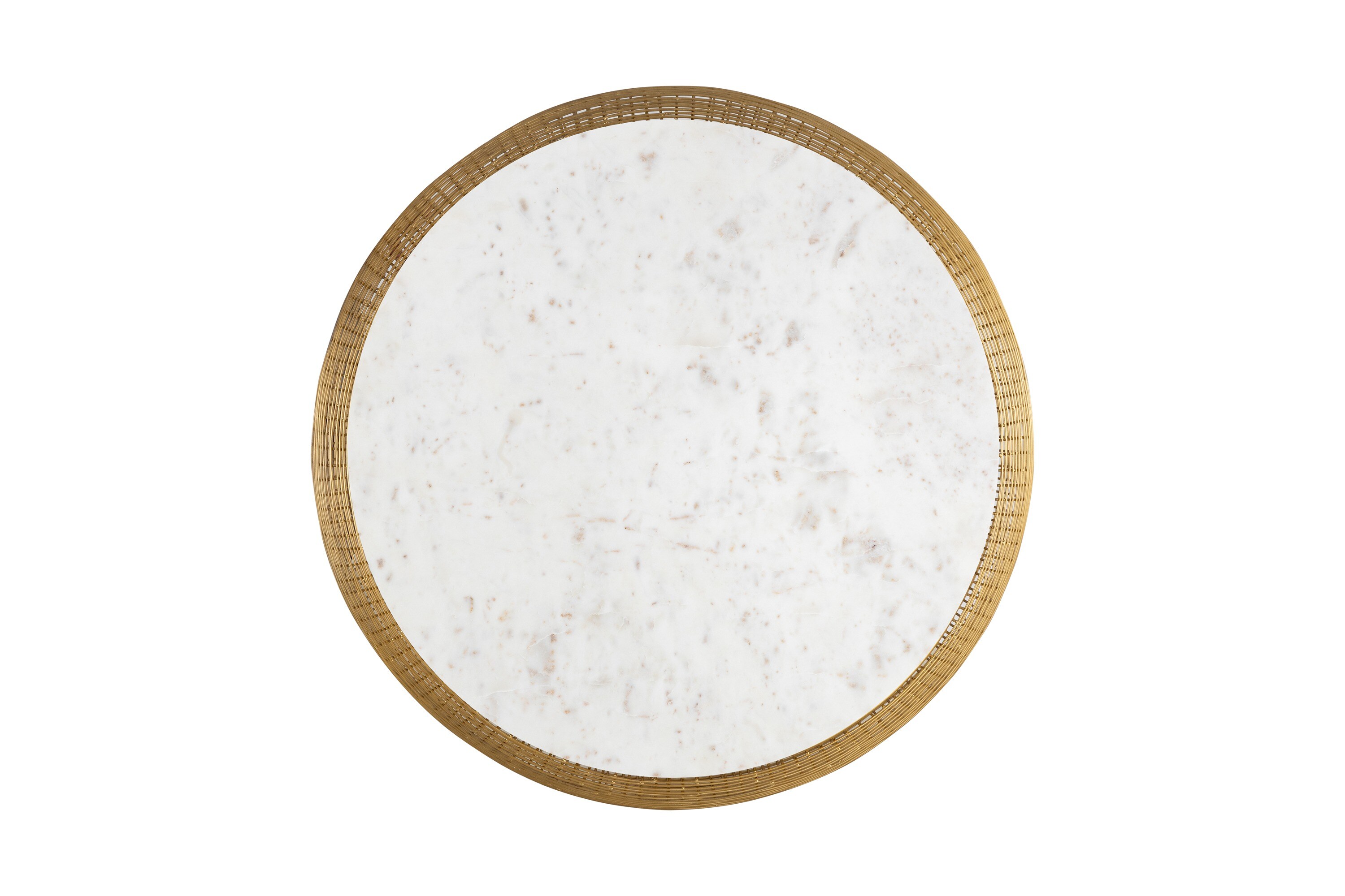 Galaxy T3007 White Granite/Marble Modern Coffee Table at Lowes.com