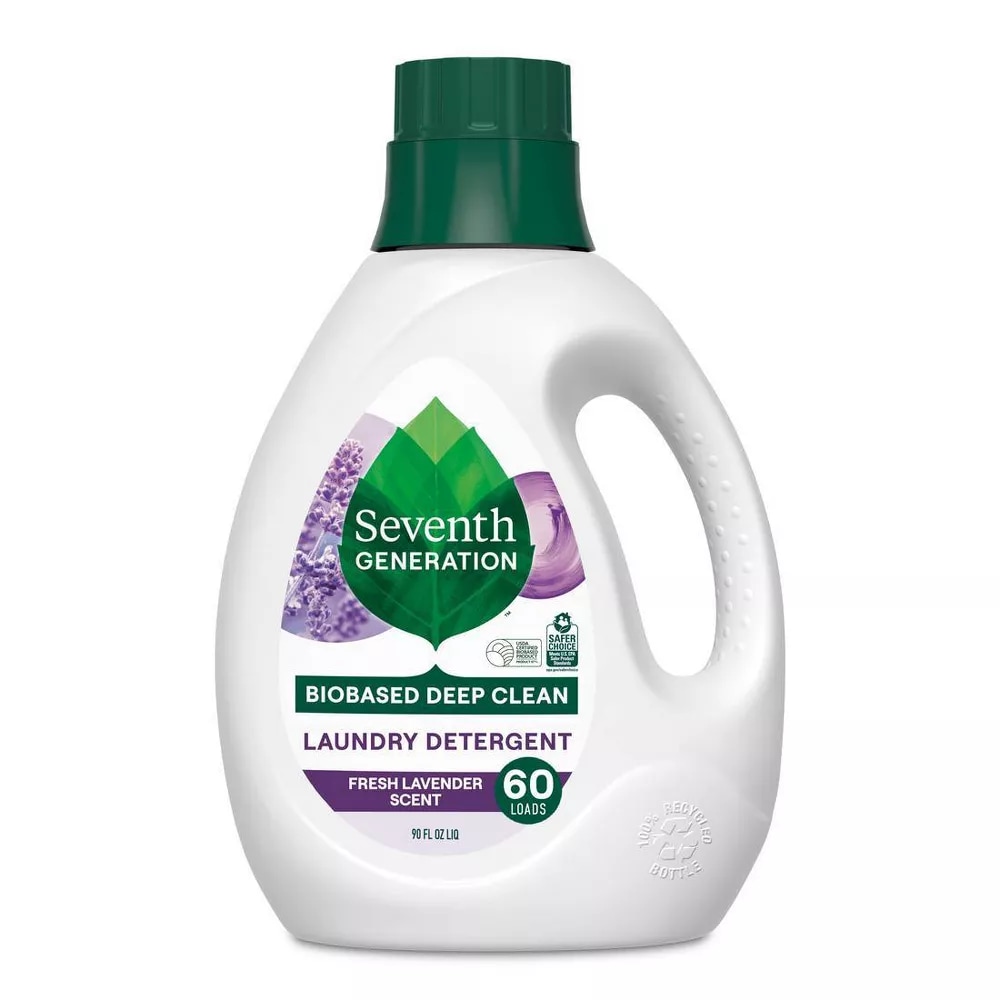 Seventh Generation Biobased Deep Clean Fresh Lavender HE Laundry Detergent 60 Loads 90 -fl oz