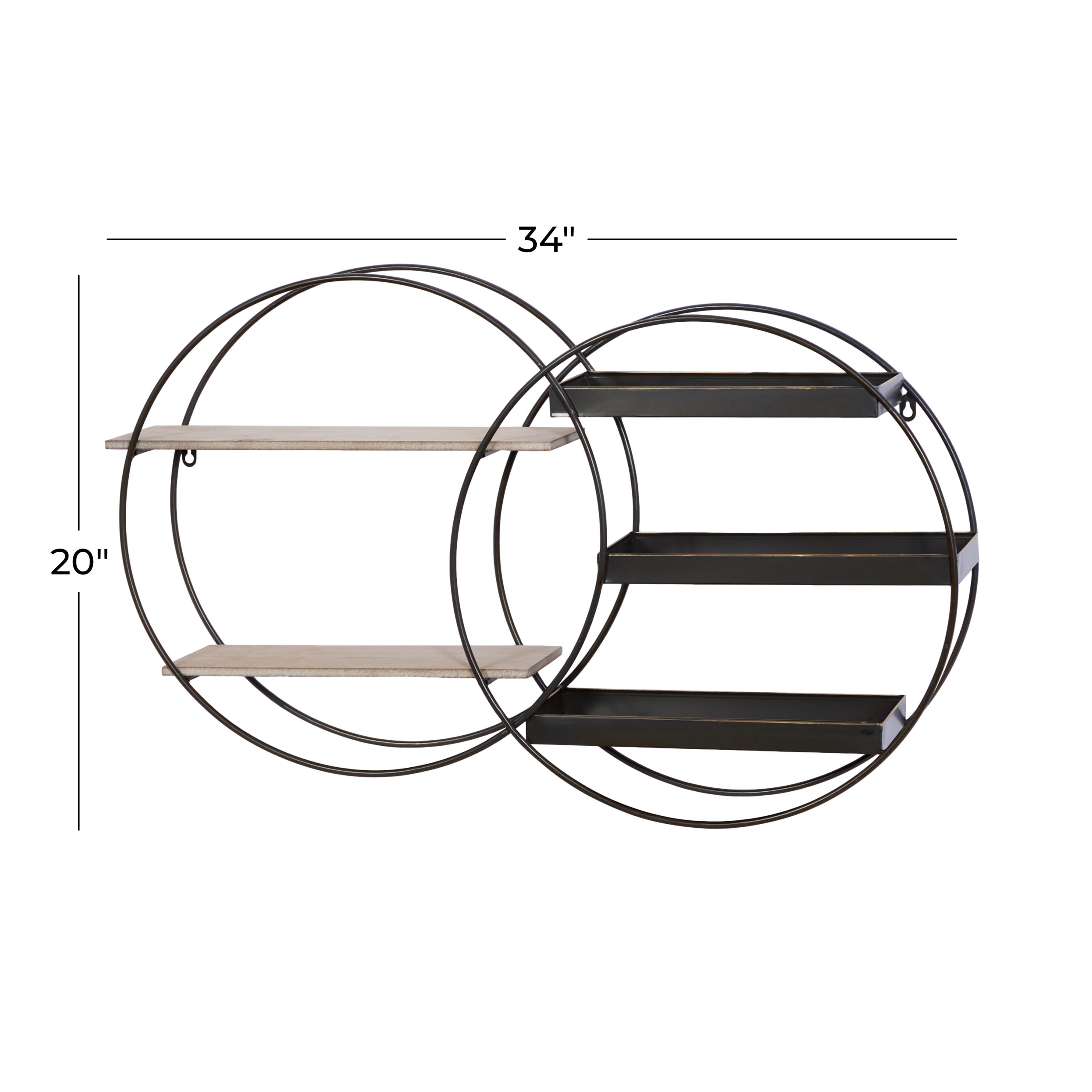 Grayson Lane 73321 Wall-Mounted-Shelving - View #9