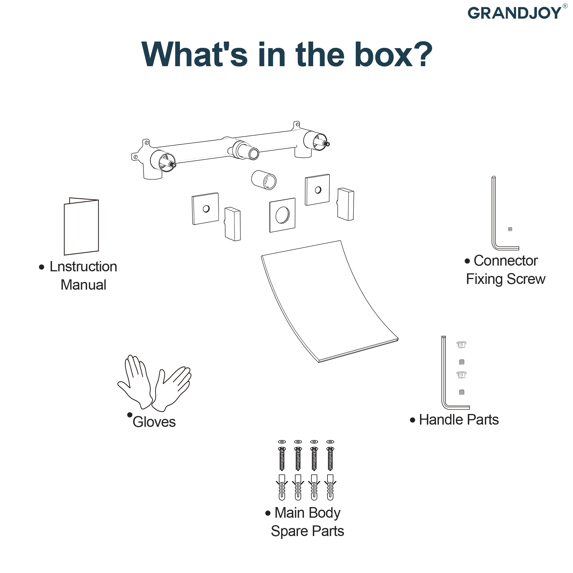 GRANDJOY FL23671-BN Roman-Tub-Faucets - View #12
