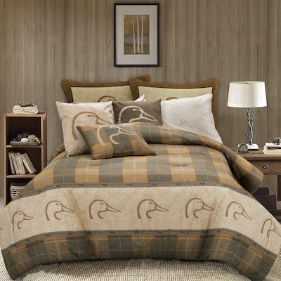 Ducks Unlimited Plaid Bedding Sets At, Plaid King Size Bedding