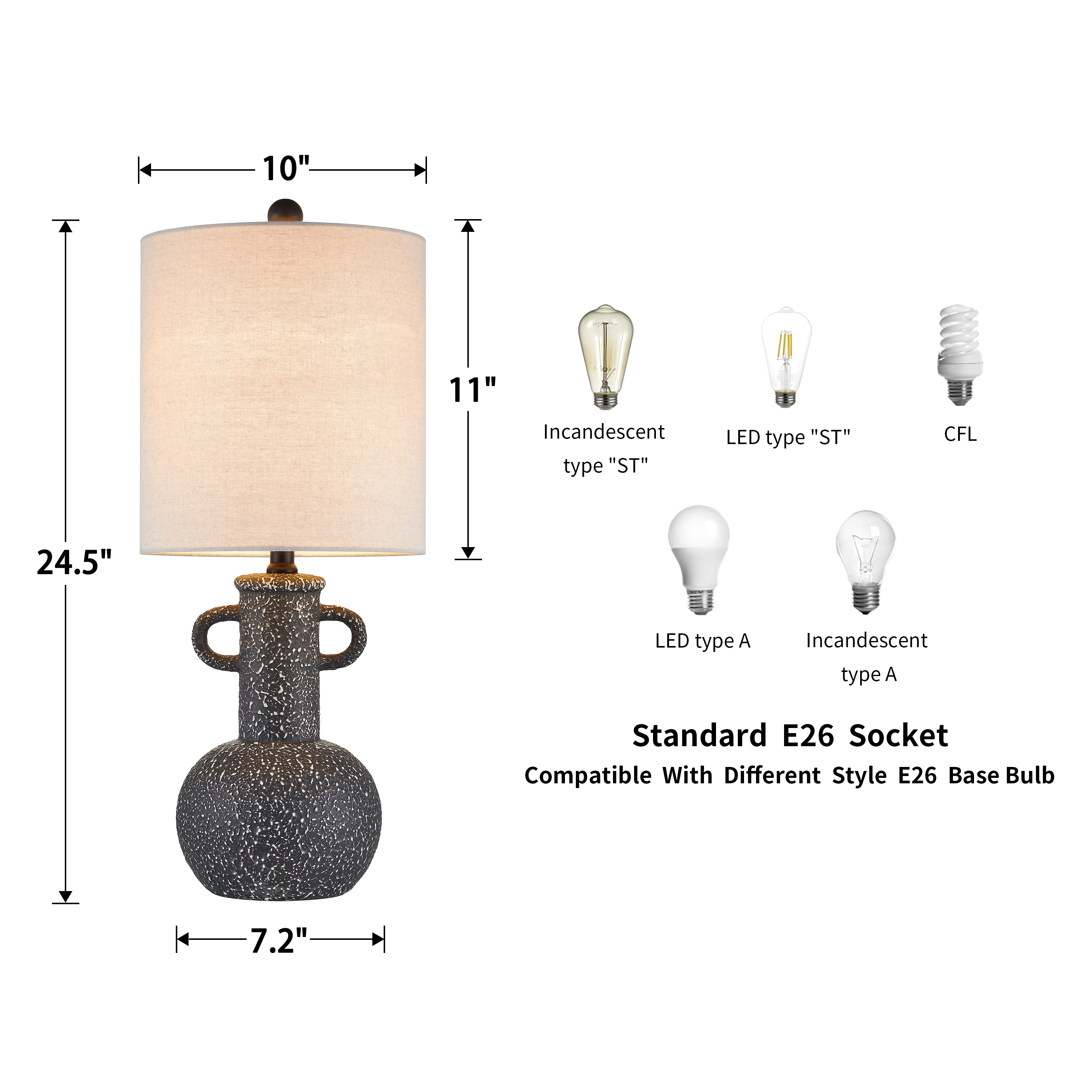 KAWOTI 21343 Table-Lamps - View #6