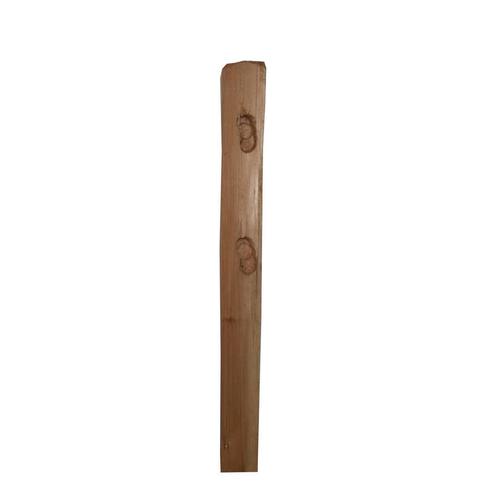 Severe Weather 054699251472 4-in x 4-in x 4-ft Cedar Post and rail Line Wood Fence Post