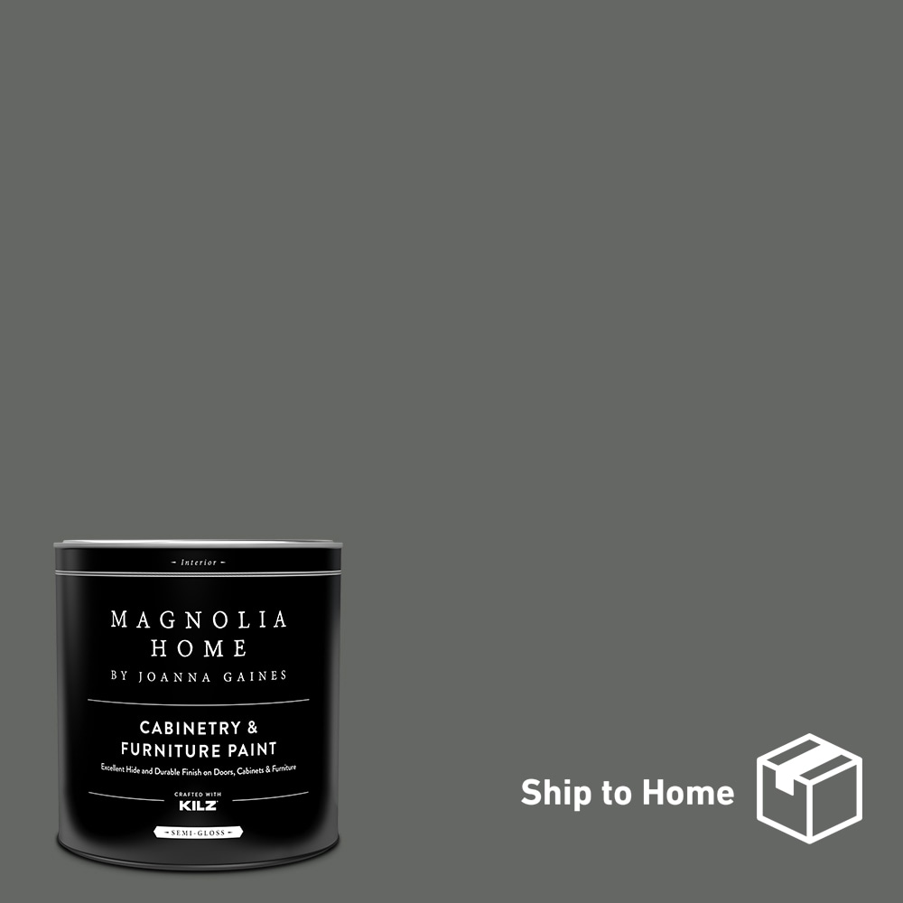 Magnolia Home 00156804  by Joanna Gaines Semi-gloss Pond Stone Enamel ( 1-quart )