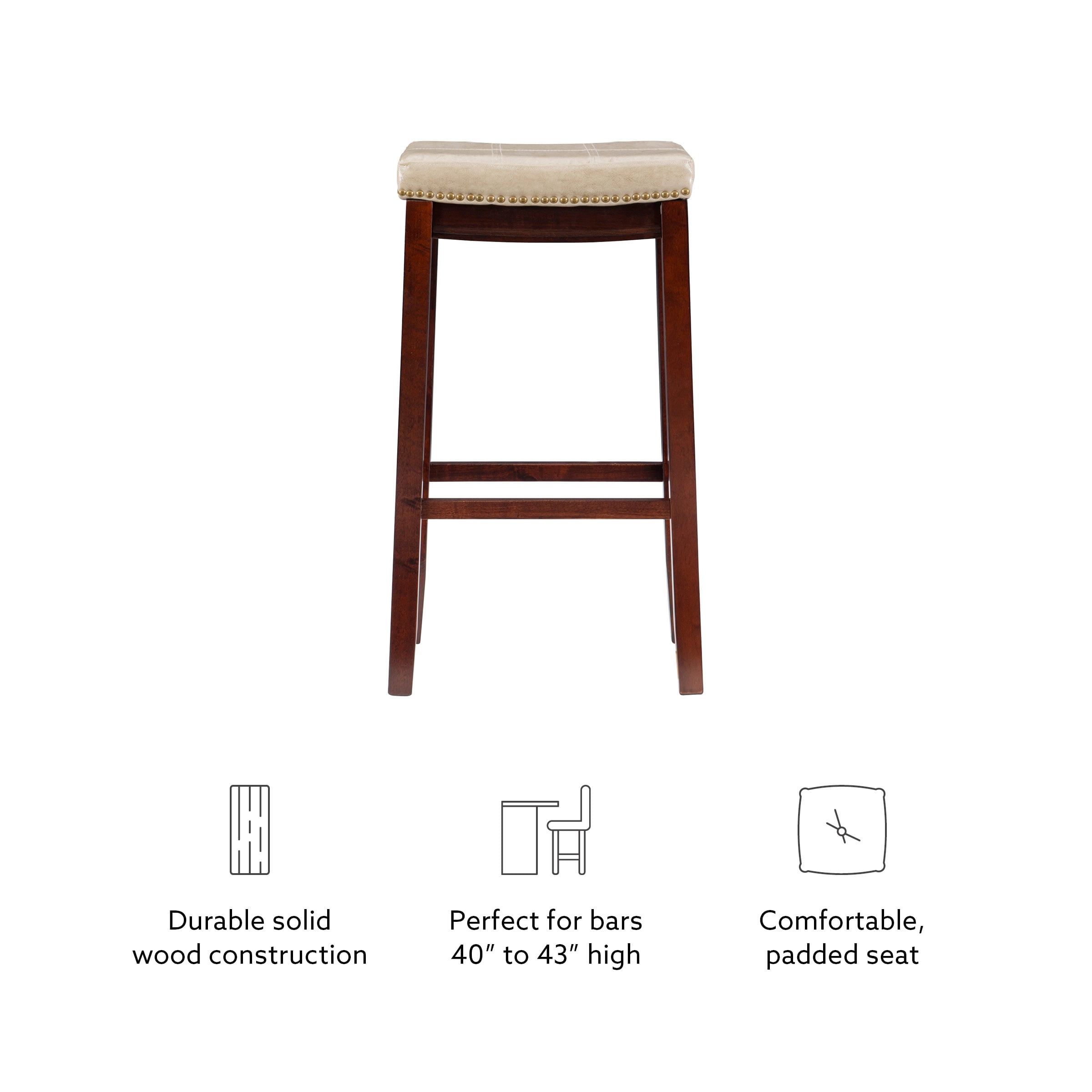 Linon 55816JUTE01U stools - View #13