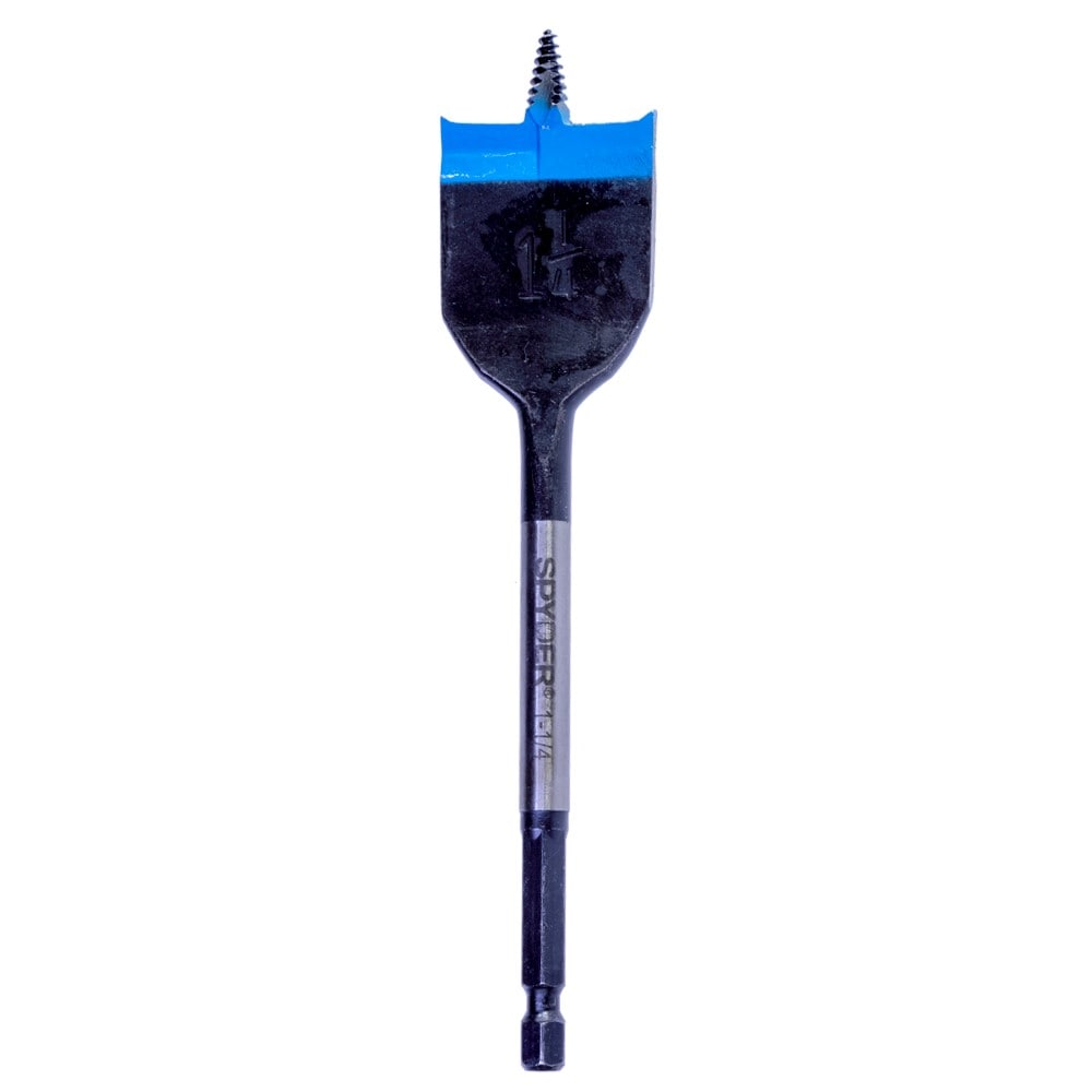 Spyder 11017 Stinger 1-1/4-in x 6-in Woodboring Spade bit Drill Bit