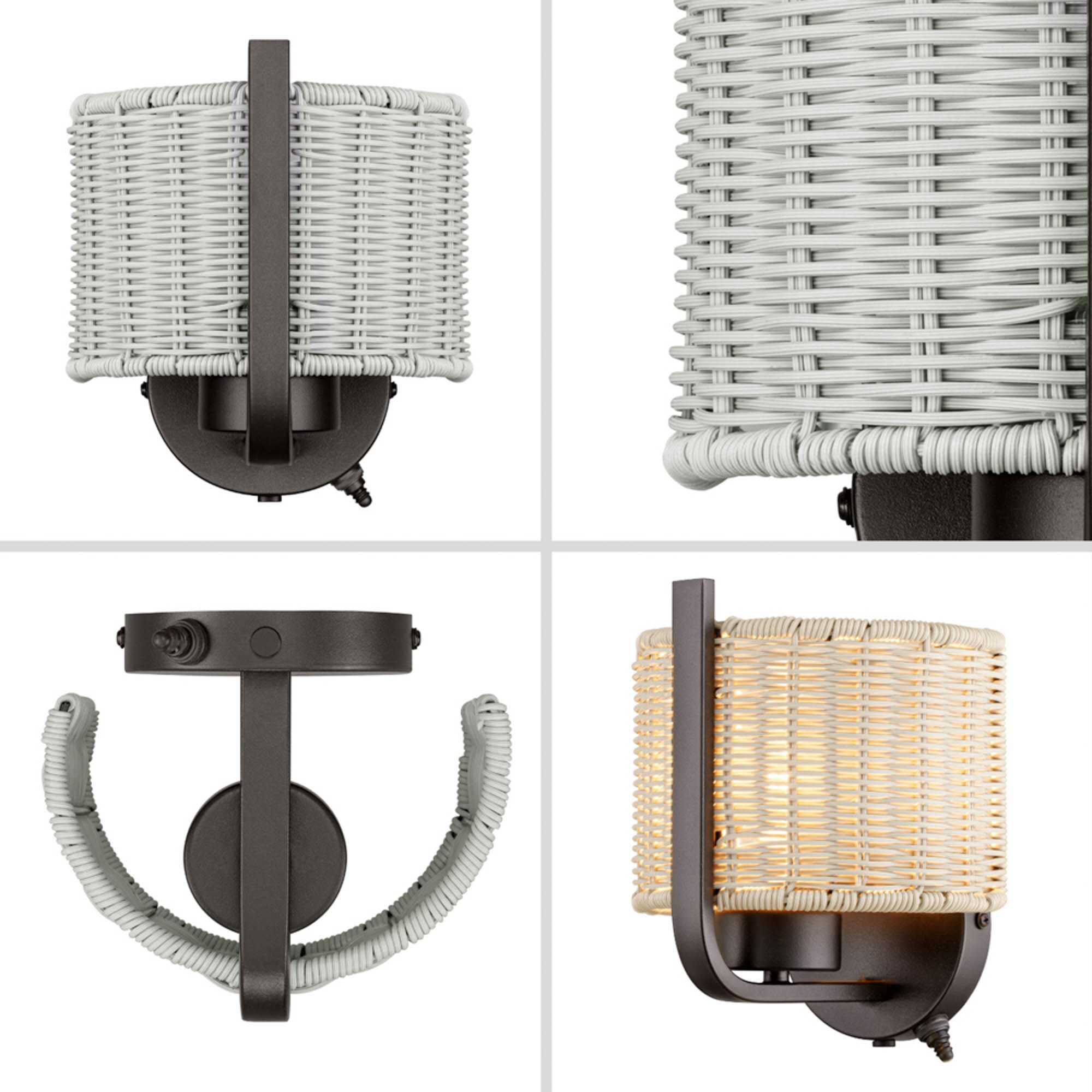 allen + roth 43043 Outdoor-Wall-Lighting - View #5