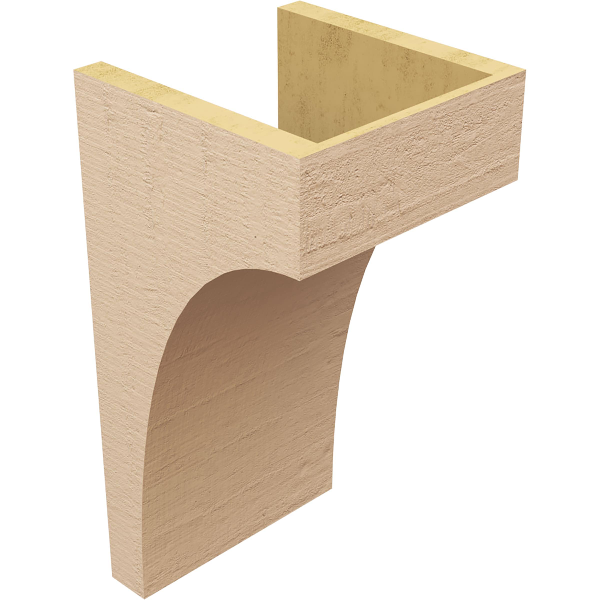 Ekena Millwork CORU09X09X18HUNRCPR corbels - View #5