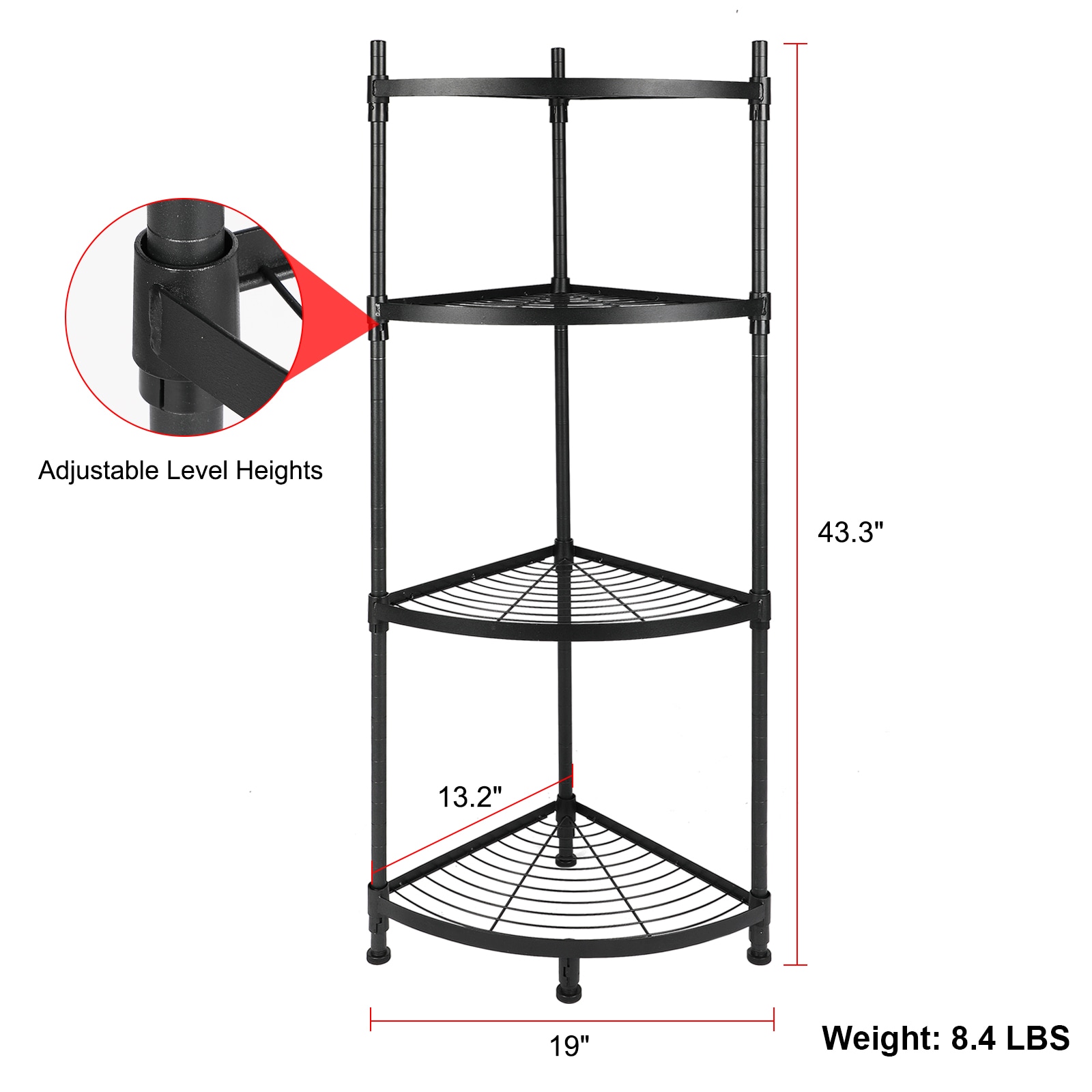 Miki Shinly DHS-104C-50QI Free-Standing-Shelving - View #8