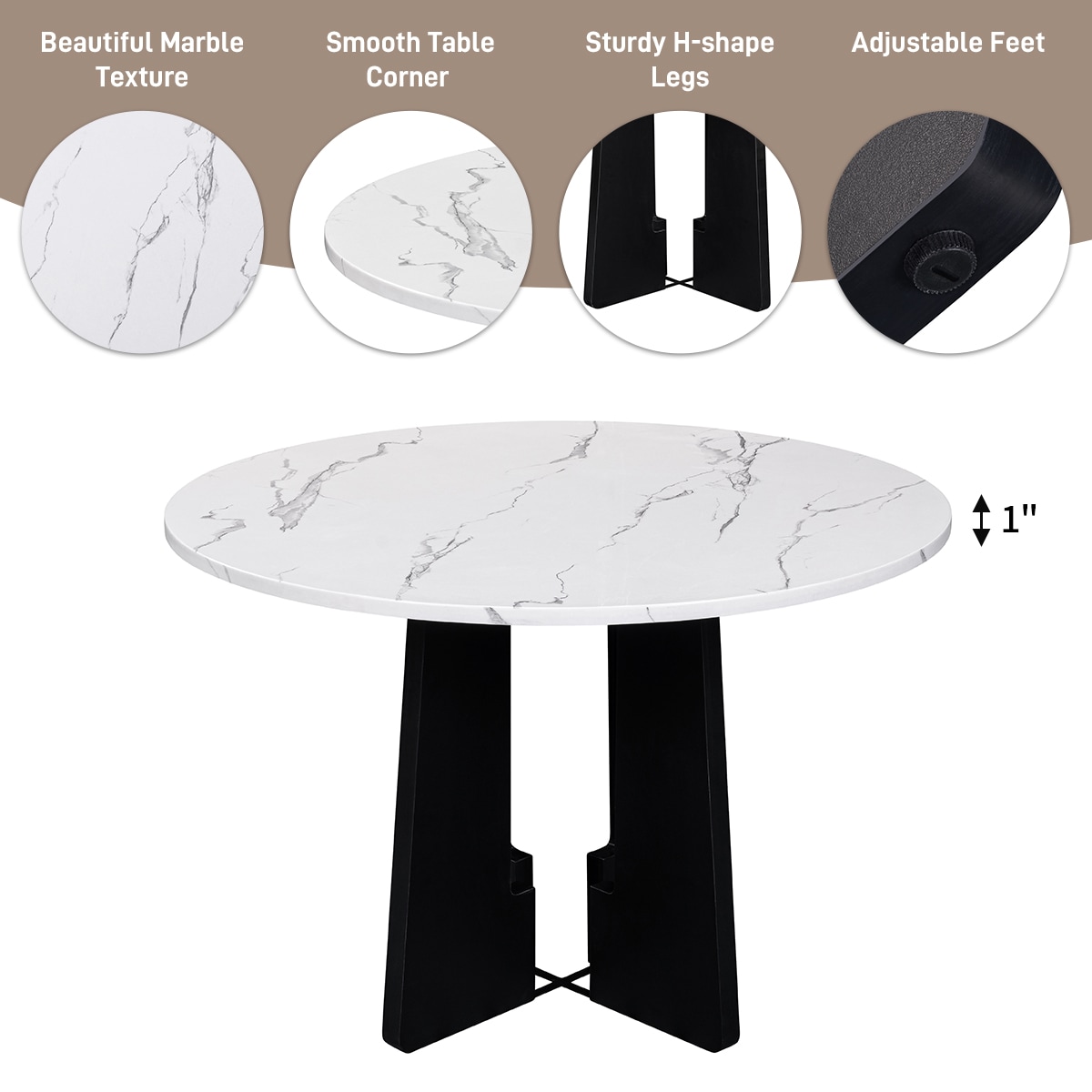 ModernLuxe SQ001055AAK Dining-Sets - View #4