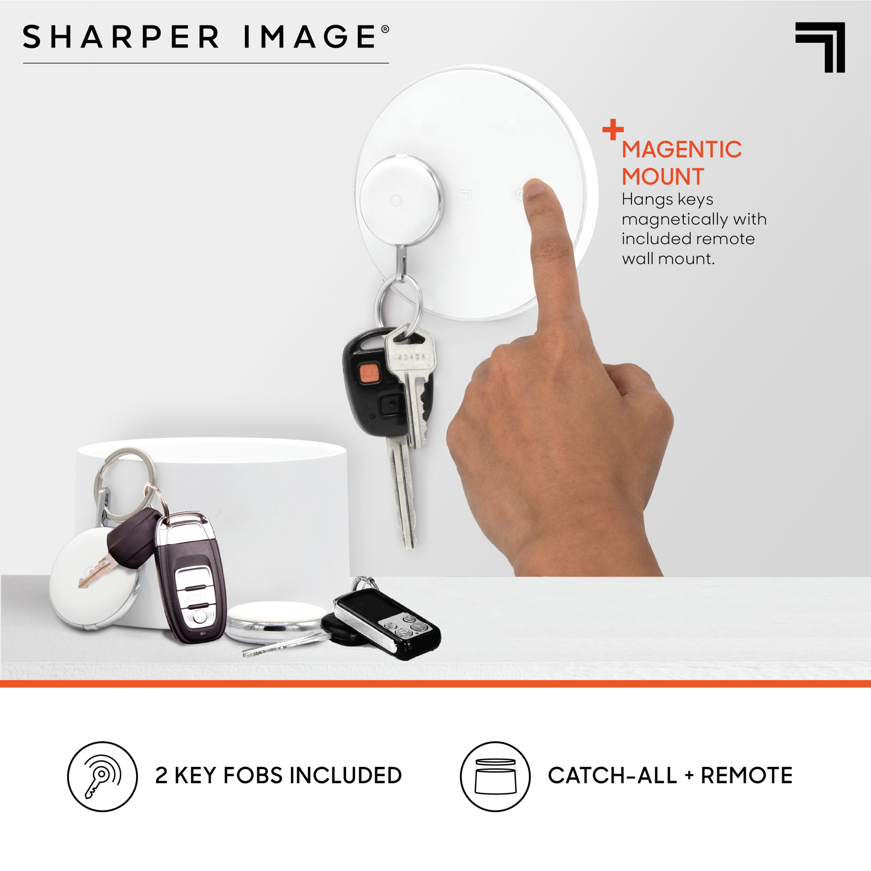 Sharper Image Smart Track Key Finder and Storage in the Security Alarm  Accessories department at Lowes.com