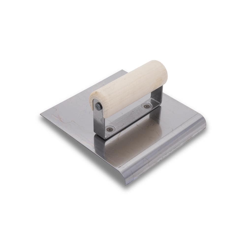 QLT by Marshalltown CE527S 8-Inches x 8-Inches Stainless steel Concrete Edger with 0.25-Inches Radius