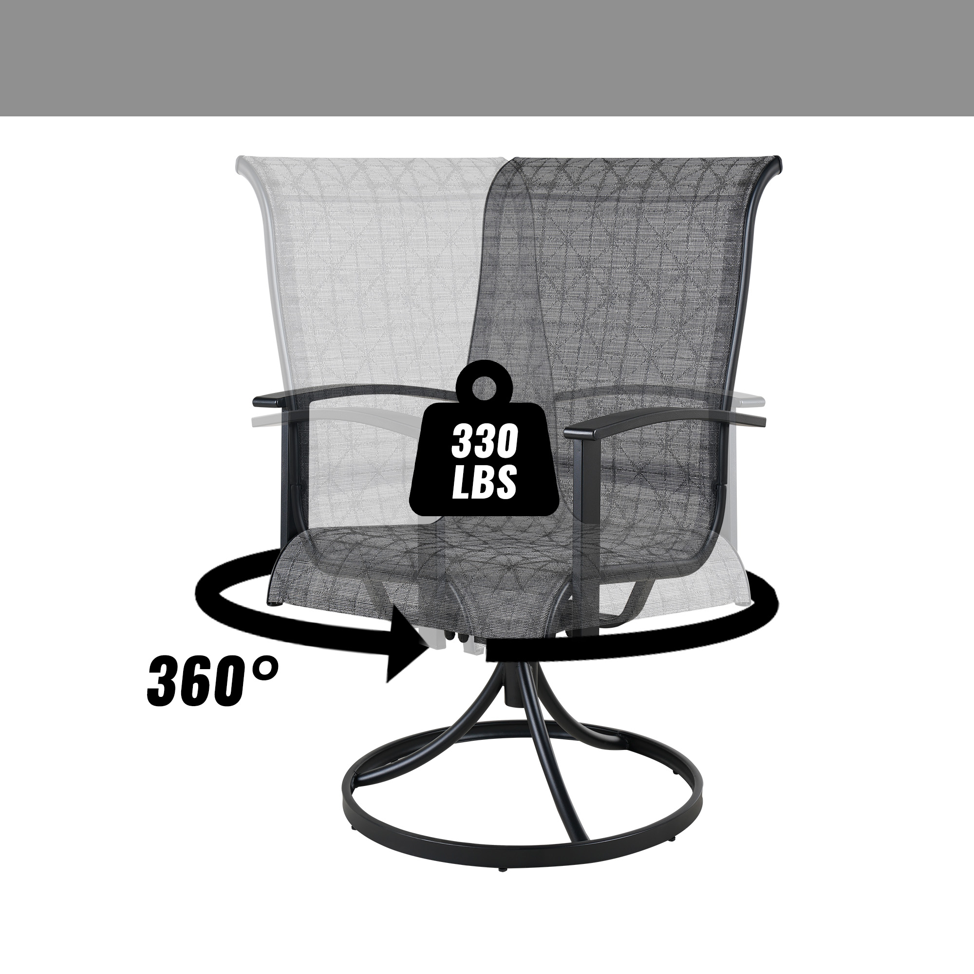 Clihome CL-64 Patio-Chairs - View #7