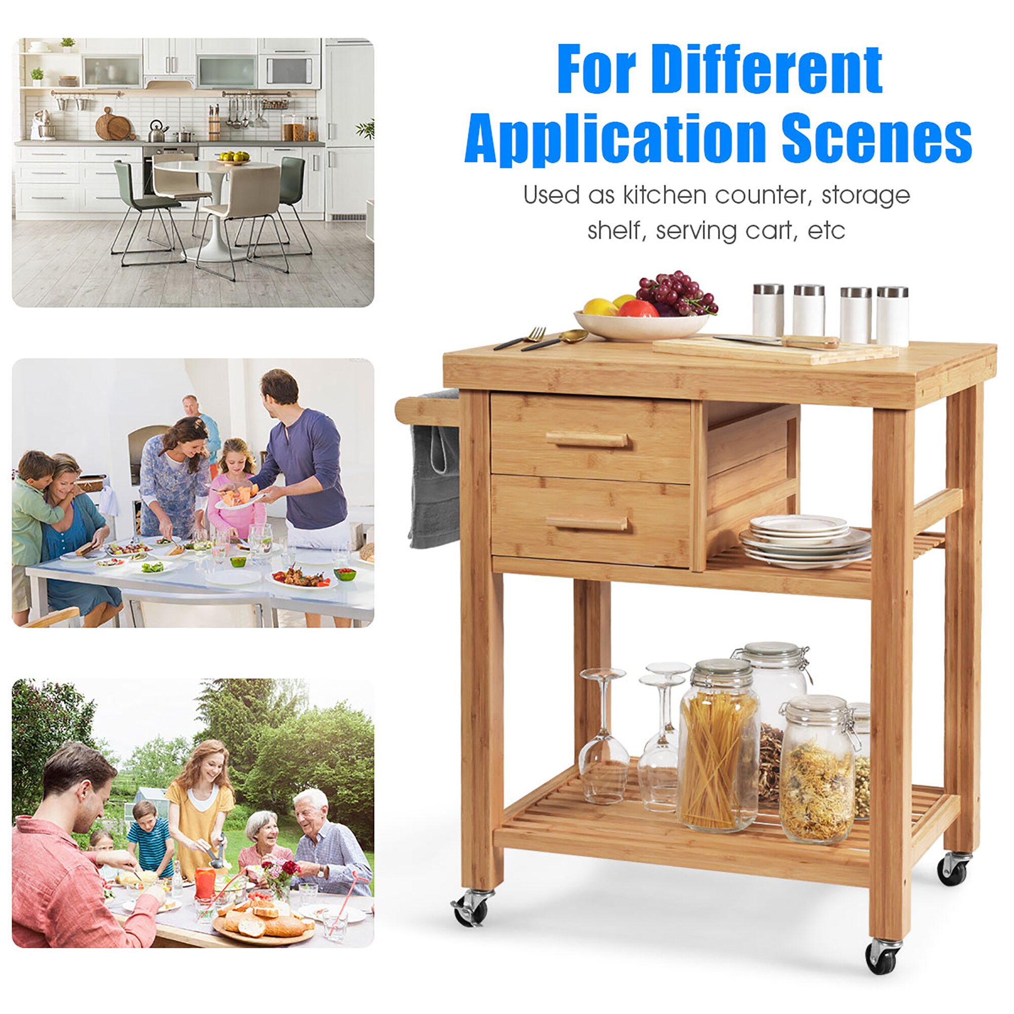 Costway CSHY006580 Kitchen-Furniture - View #6