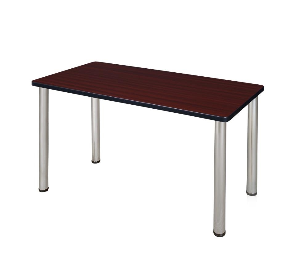 Regency MT4224MHBPCM Training Brown 4-Person Training Table (42-in W x 29-in H)