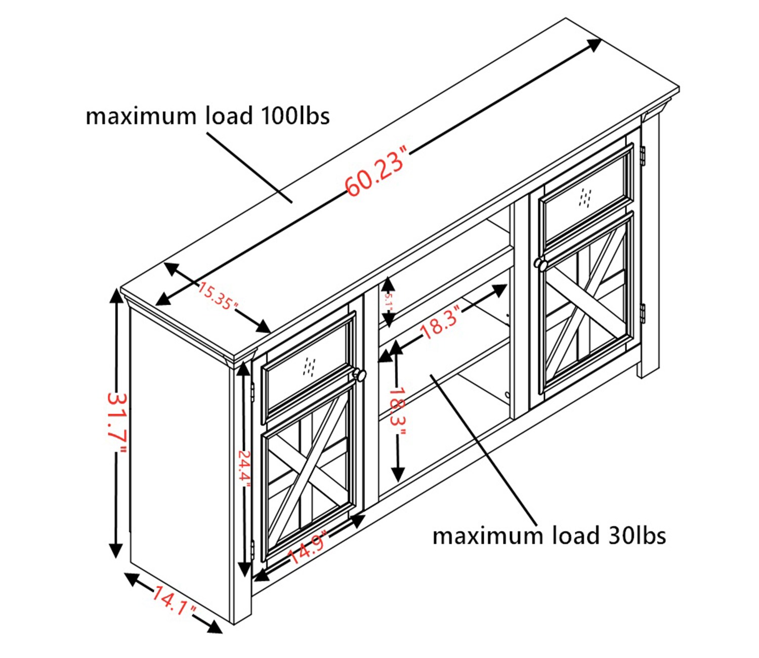 Mondawe MA-CE65S01 Electric-Fireplaces - View #11