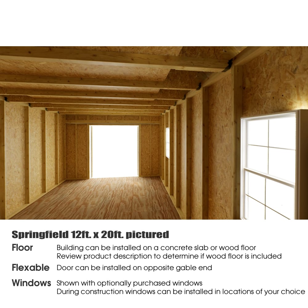 Best Barns SFIELD1220DF Wood-Storage-Buildings - View #8