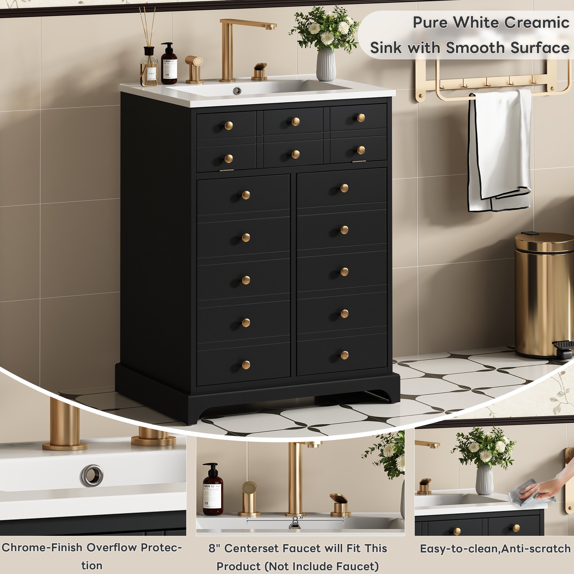 GDFStudio 354444 Bath-Vanity-Combo - View #5