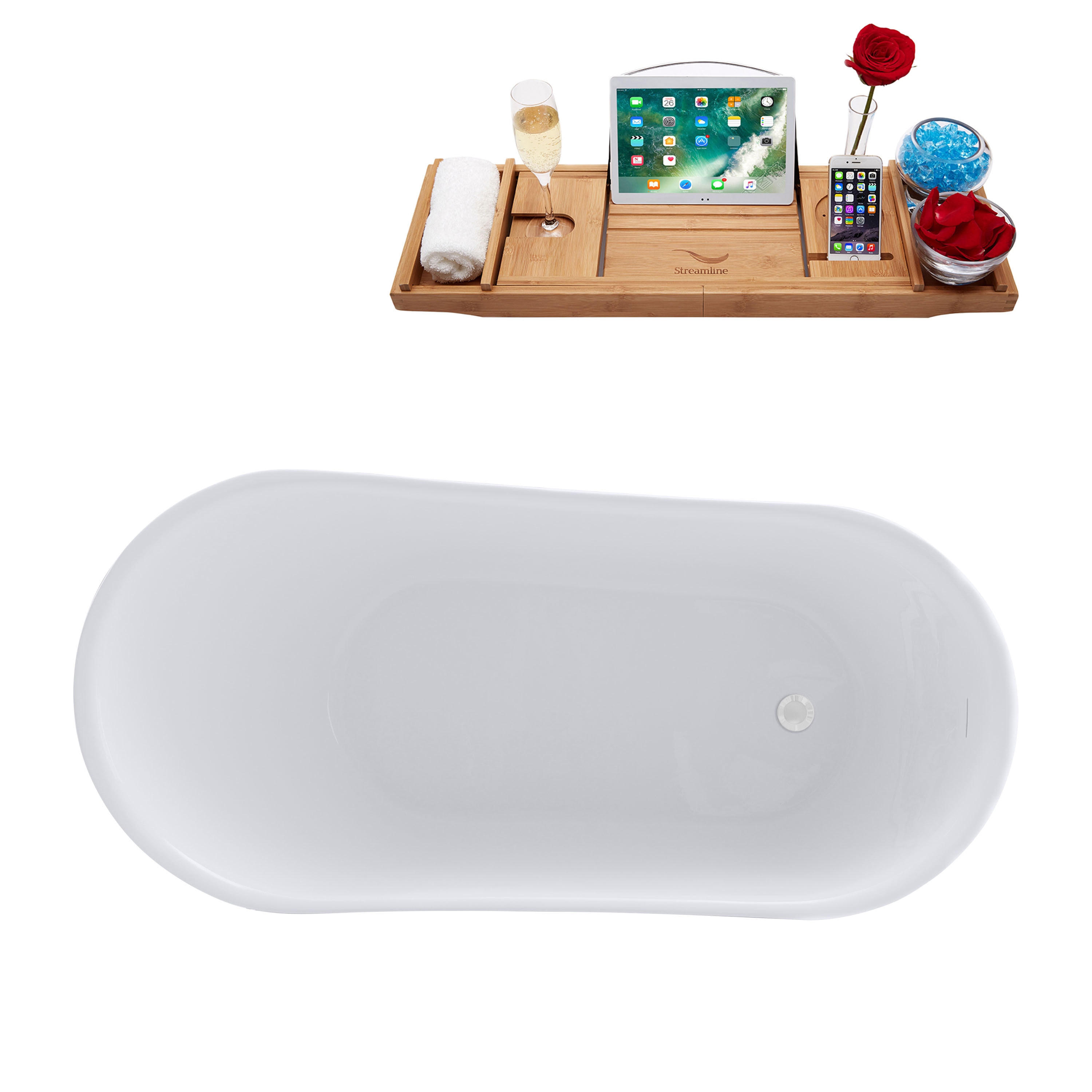 Streamline N3680WH bathtubs - View #7