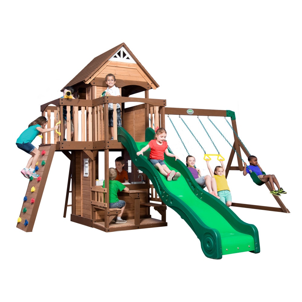 Backyard Discovery 1701014COM Wood-Playset-Kits - View #2