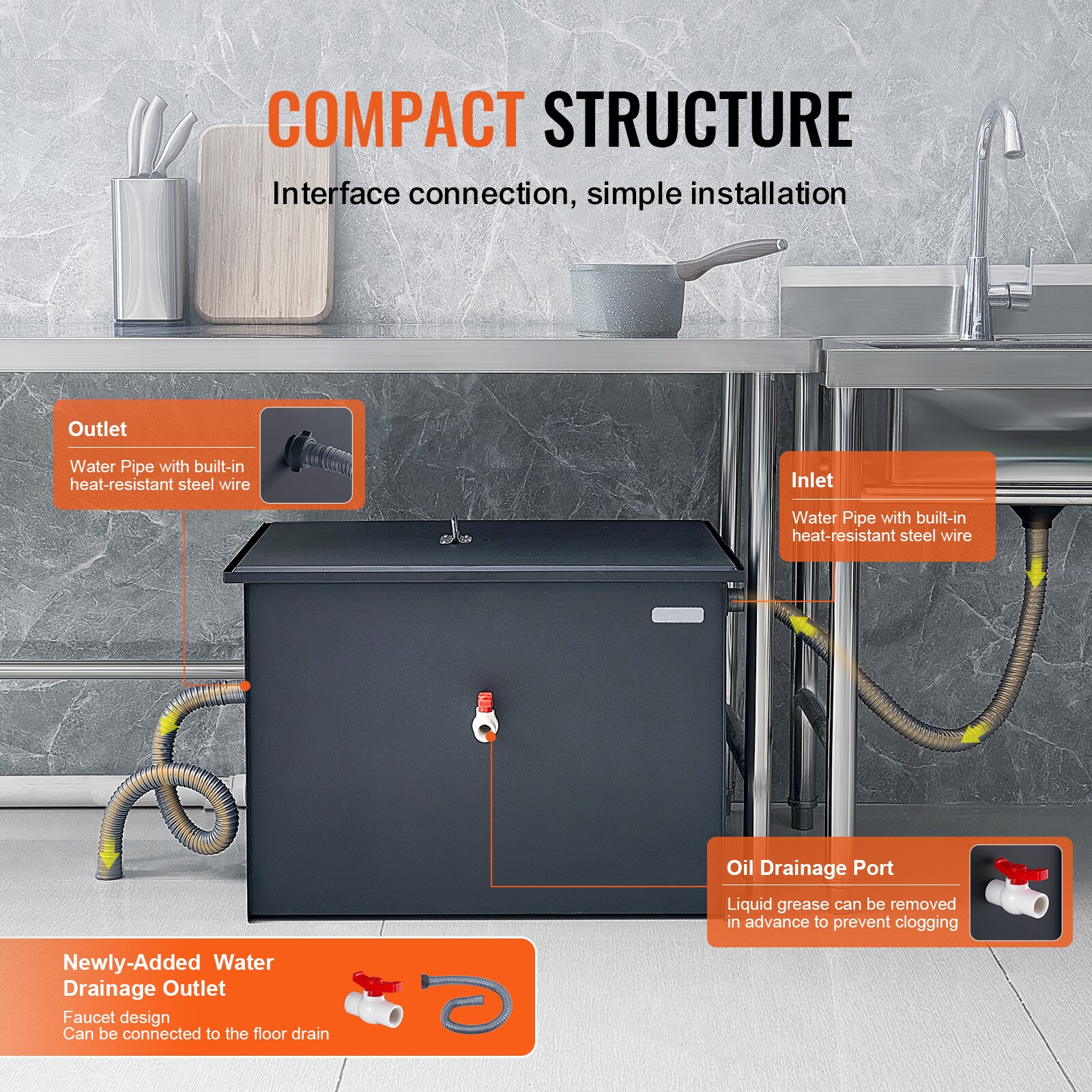 VEVOR YSFLQ50BLSSNRCFI7V0 Plumbing-Installation-Kits - View #6
