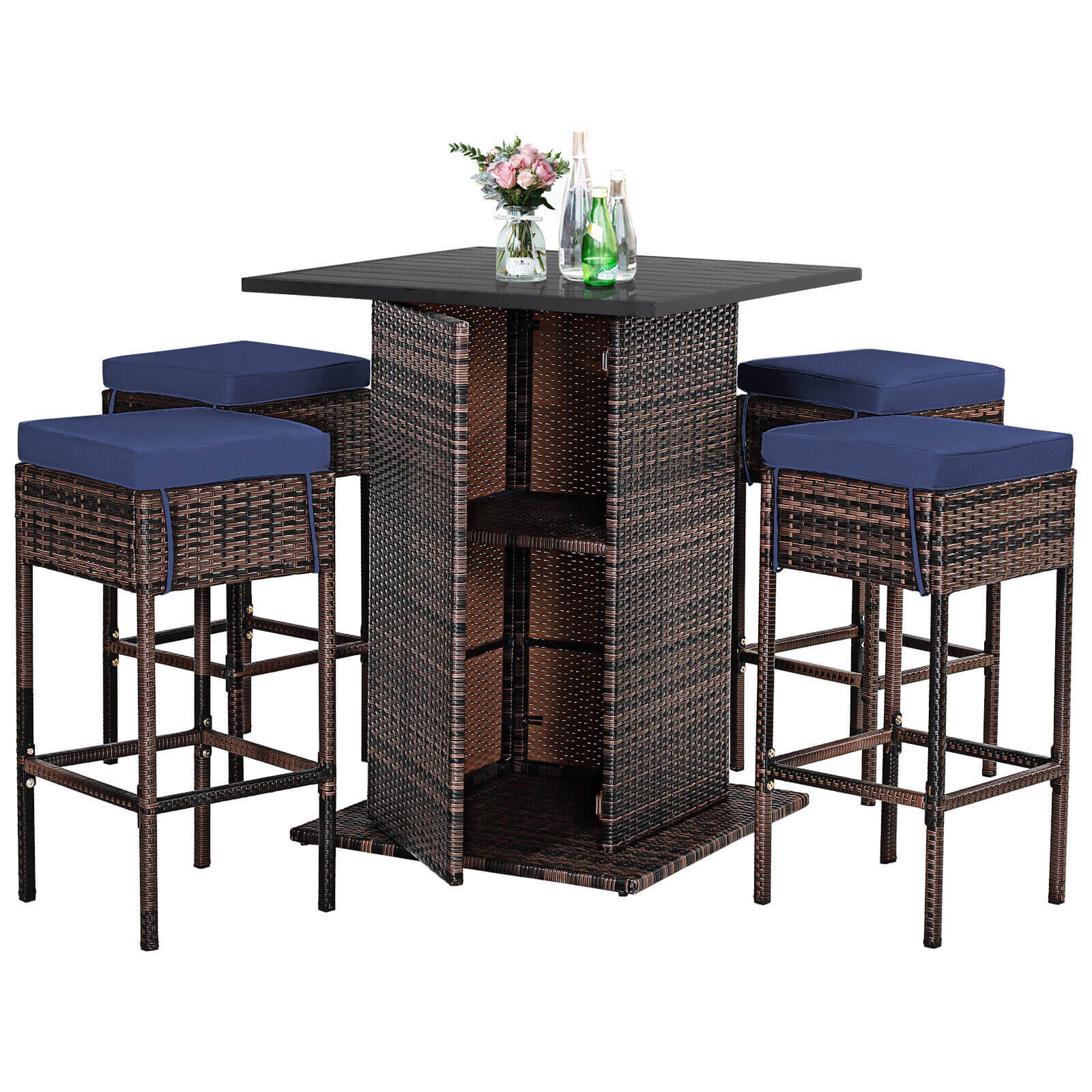 Slickblue D-CO-+YN44286WH Patio-Dining-Sets - View #3