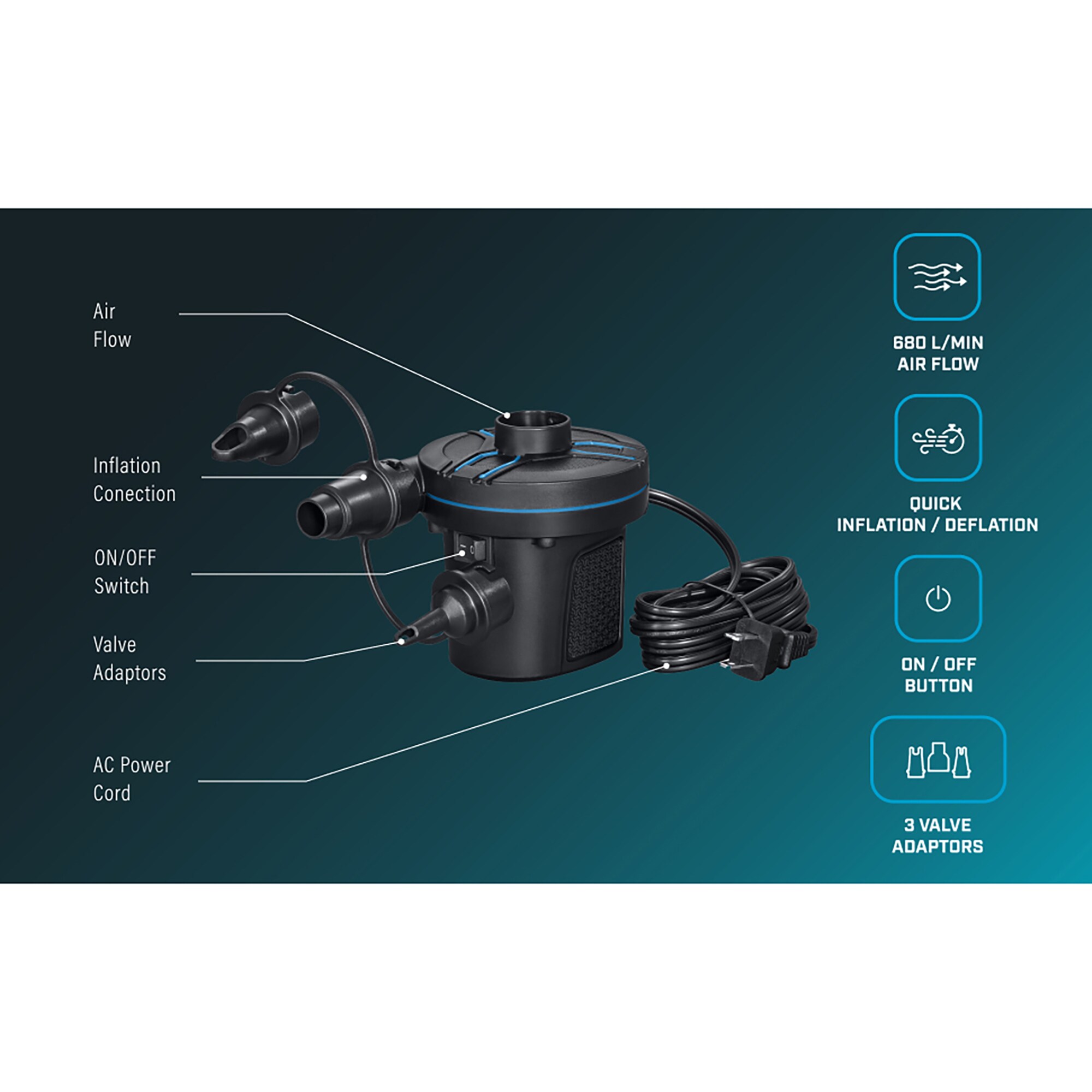 Bestway 62253E Air-Pumps - View #3