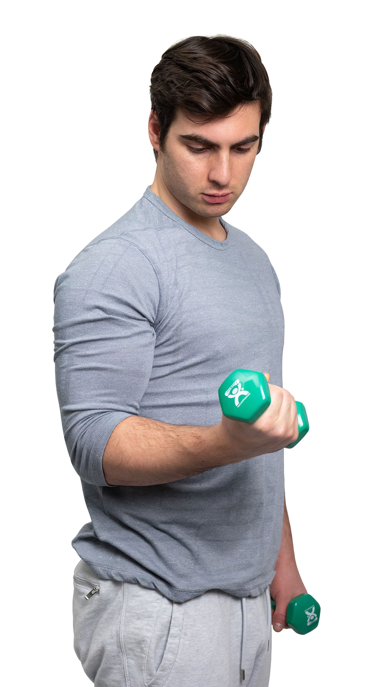 CanDo 10-0552-2 dumbbells - View #2