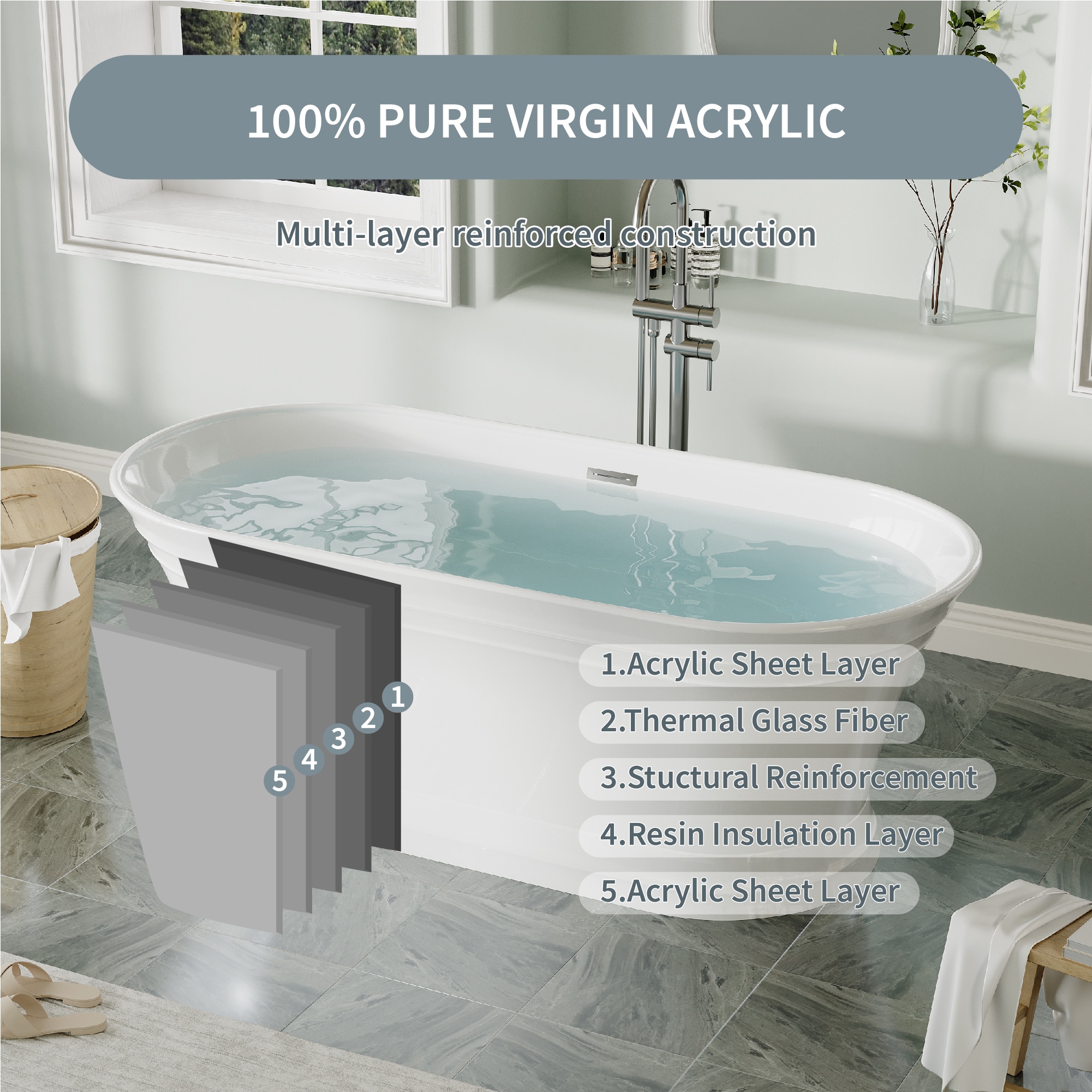 Forclover CLR-P203352 bathtubs - View #7