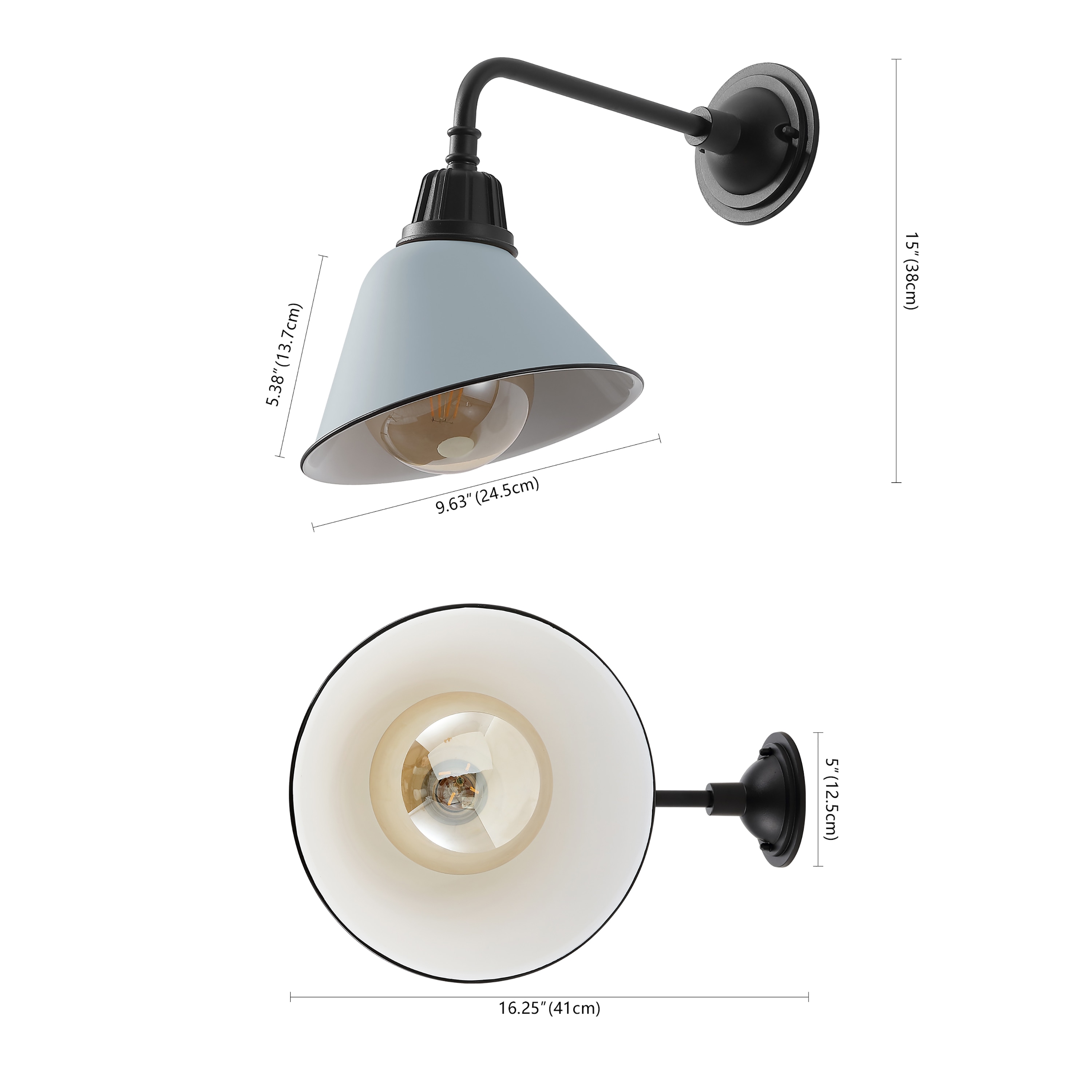 JONATHAN  Y JYL7612K Outdoor-Wall-Lighting - View #4