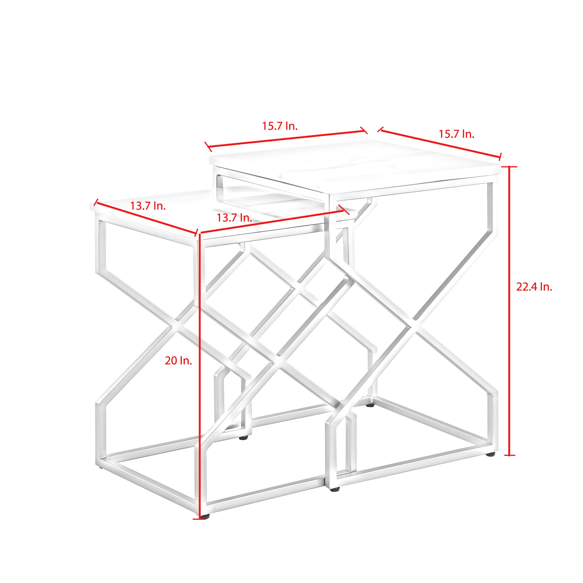 Inspired Home ET132-24WS-LS End-Tables - View #8