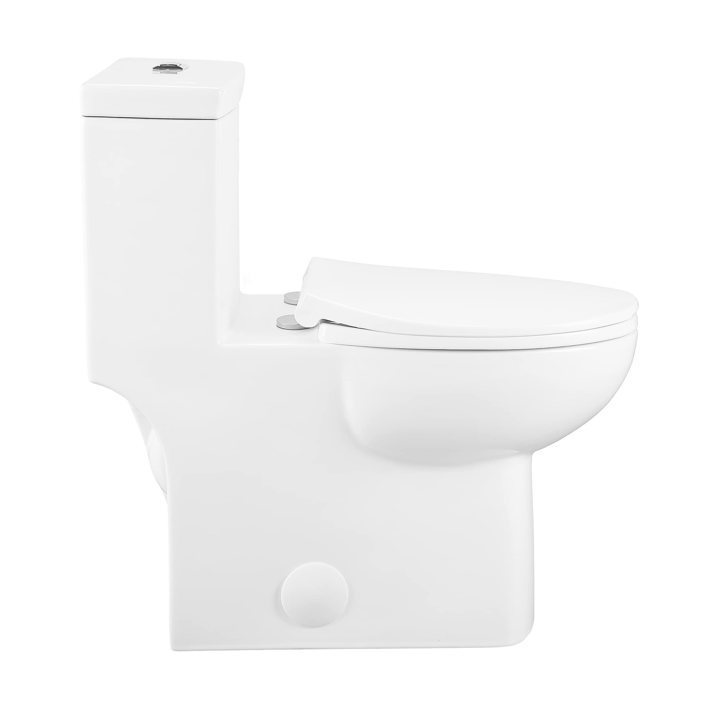 Swiss Madison Classe Glossy White Dual Flush Elongated Standard