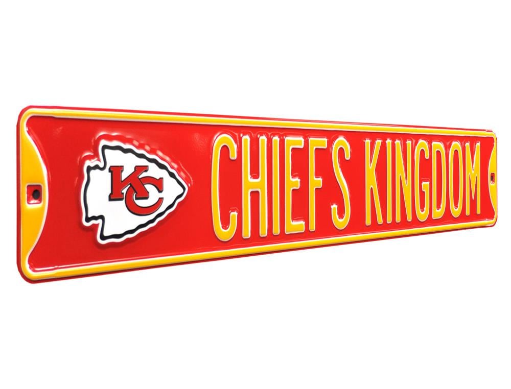 YouTheFan NFL Kansas City Chiefs Fan Cave Sign