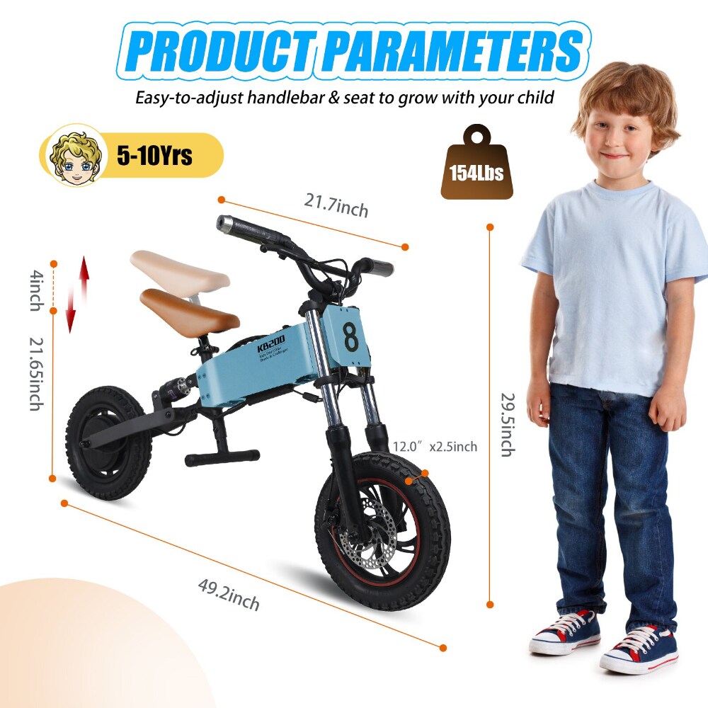 Electric bike for discount 2 year old boy